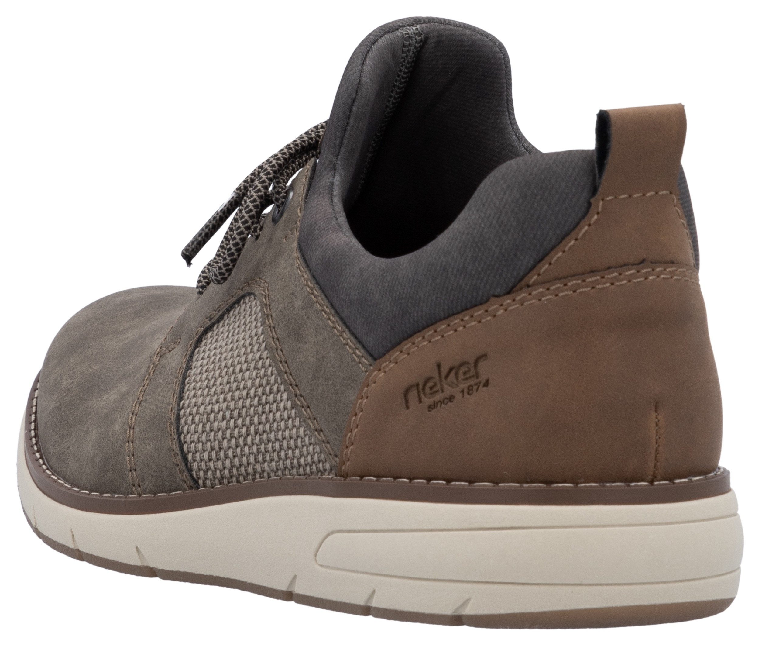 Rieker Slip-on sneakers Slippers, vrijetijdsschoen, lage schoen met modieuze zool