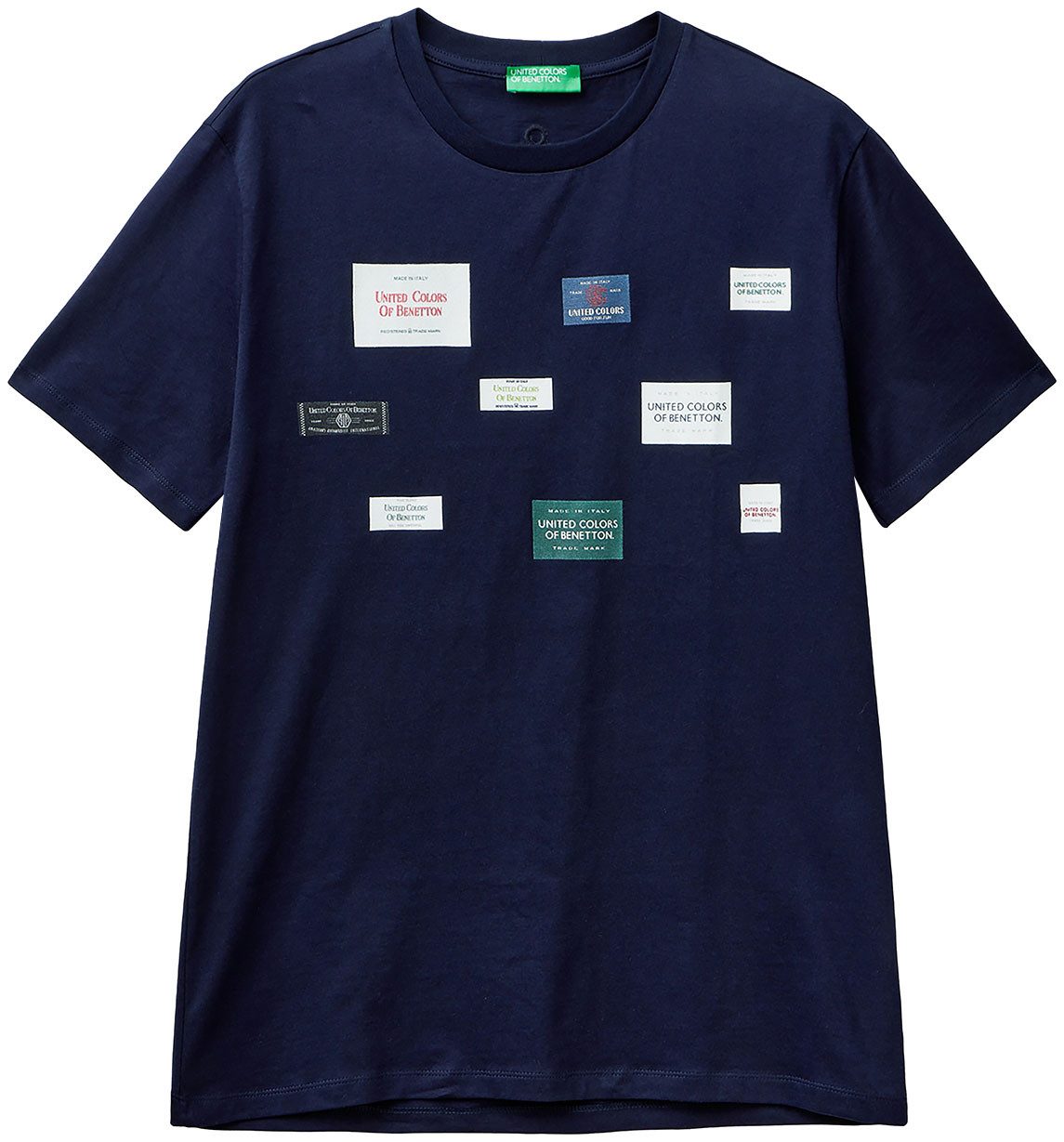 United Colors of Benetton T-shirt met merklabel