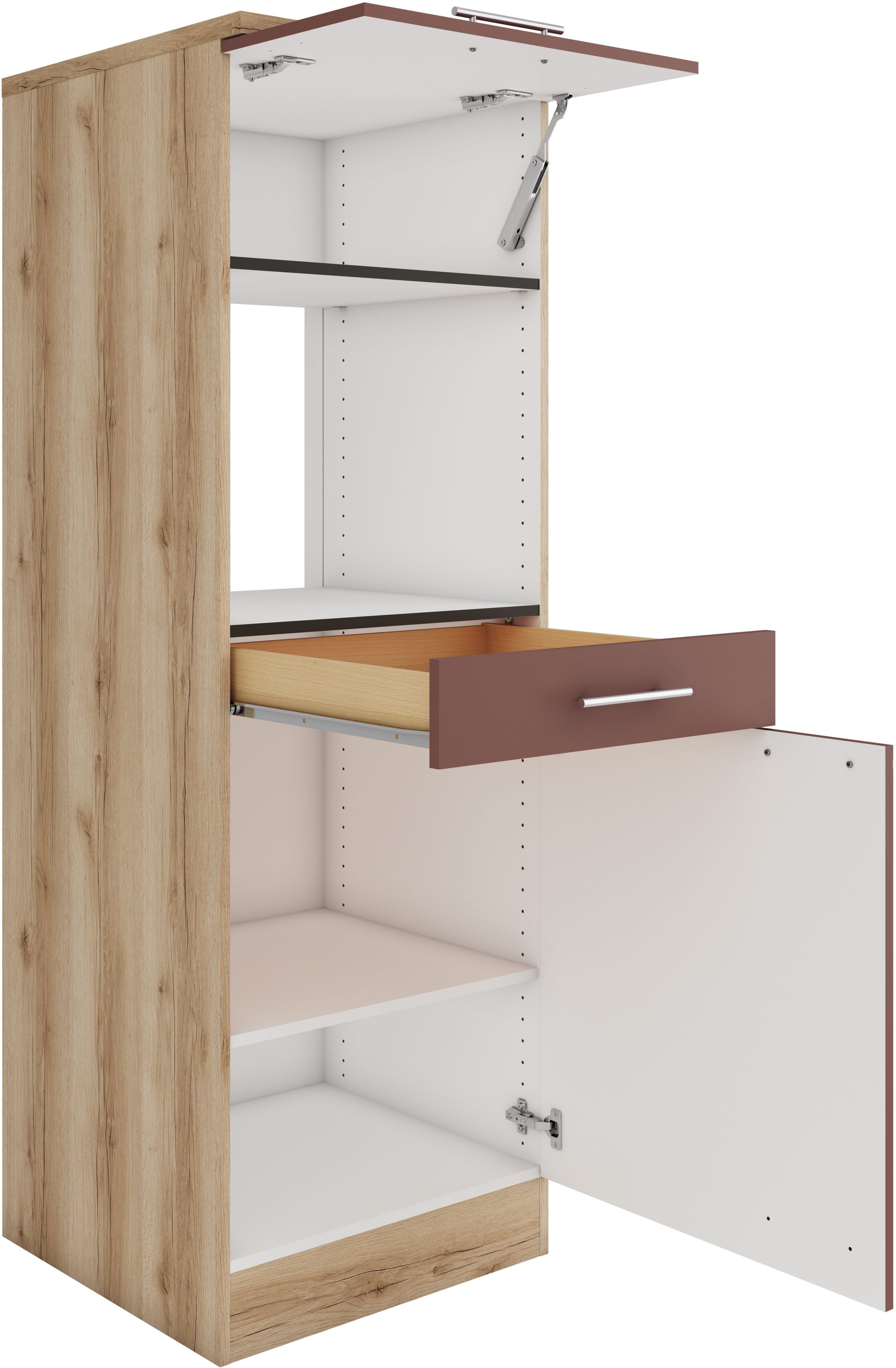 OPTIFIT Magnetronombouwkast Bella Breedte 60 cm, niche-afmetingen B/D/H 56,7/55,5/44,8 cm