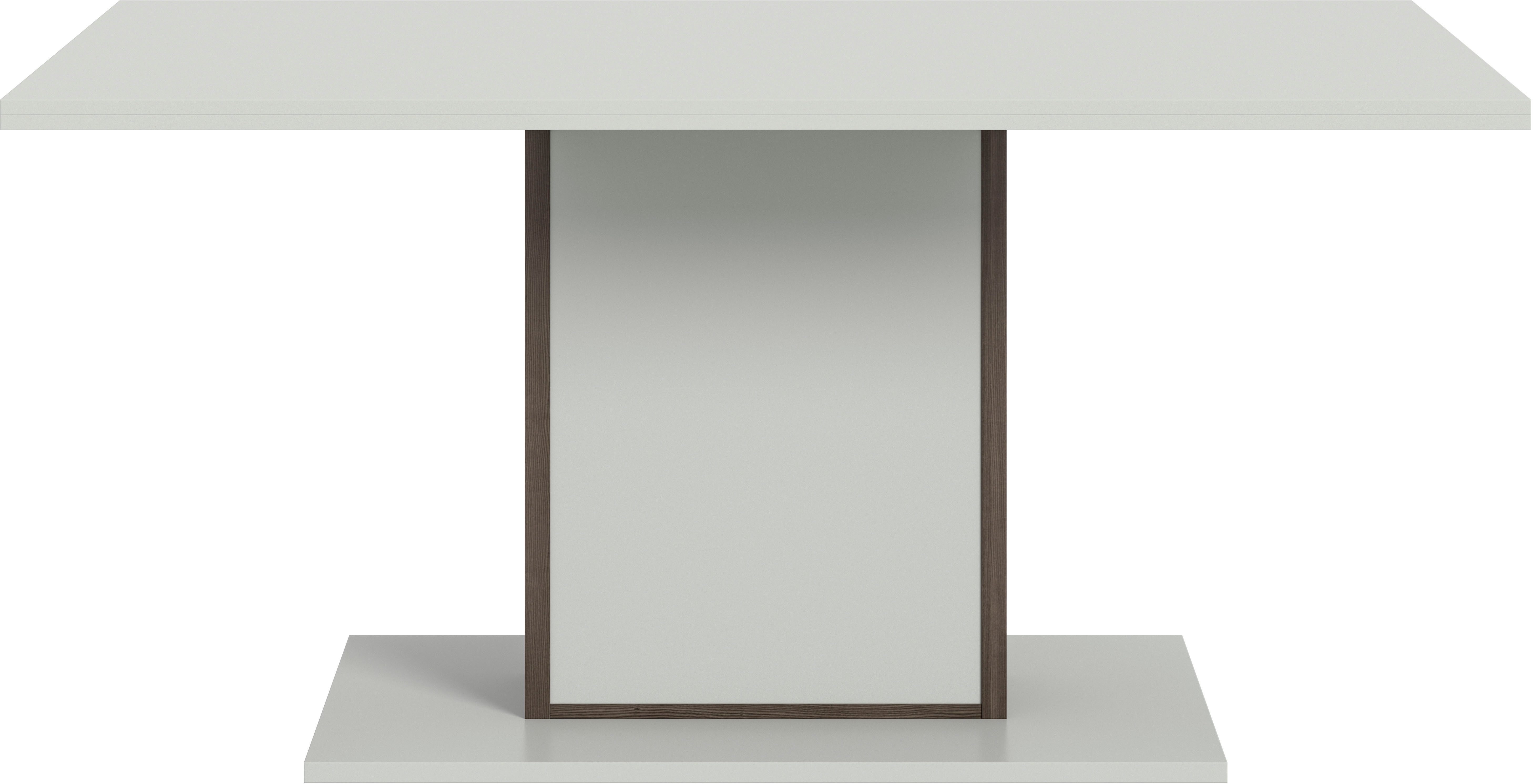 INOSIGN Eettafel Treviso, Breedte 160 cm, vaste tafelblad eettafels grijs
