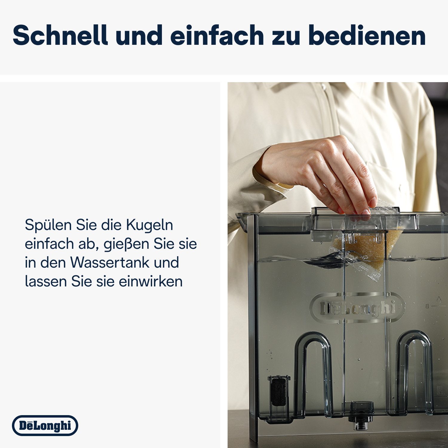 De'Longhi Ontkalker SoftBalls DLSC551