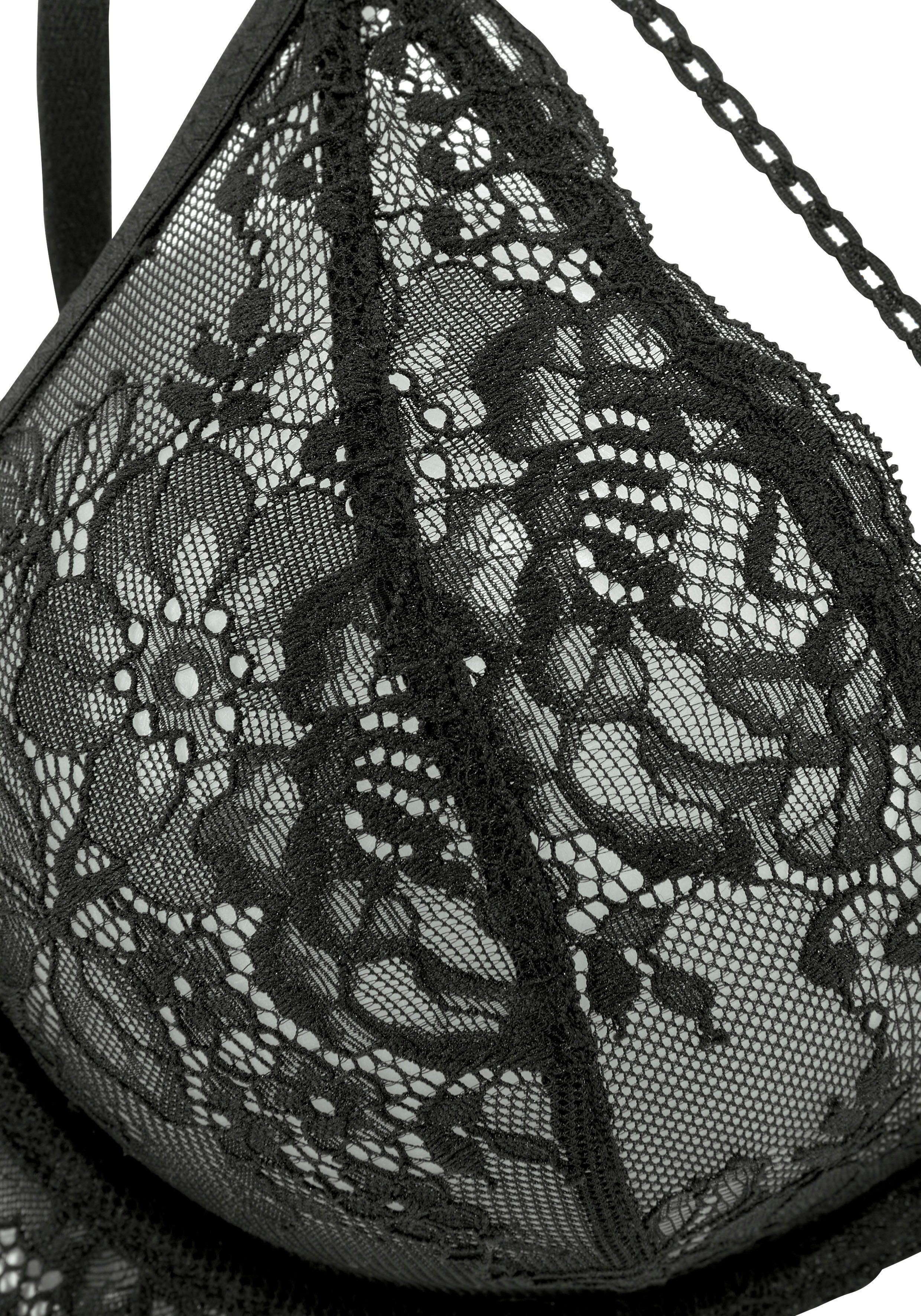 Vivance Beugel-bh gemaakt van subtiel transparant kant, lingerie