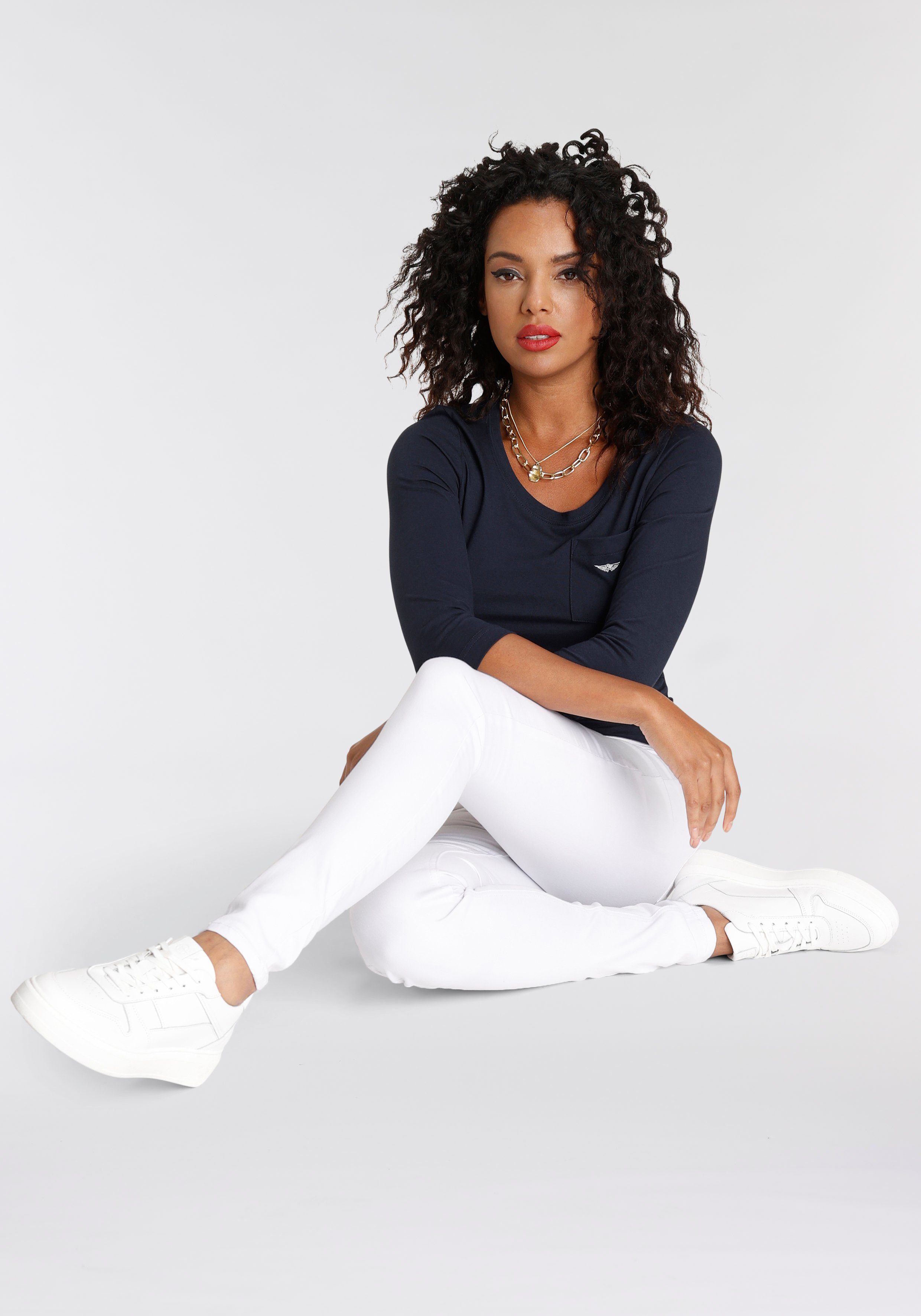 Arizona Skinny fit jeans Ultra Soft hoge taille, lang, van katoen, polyester en elastaan