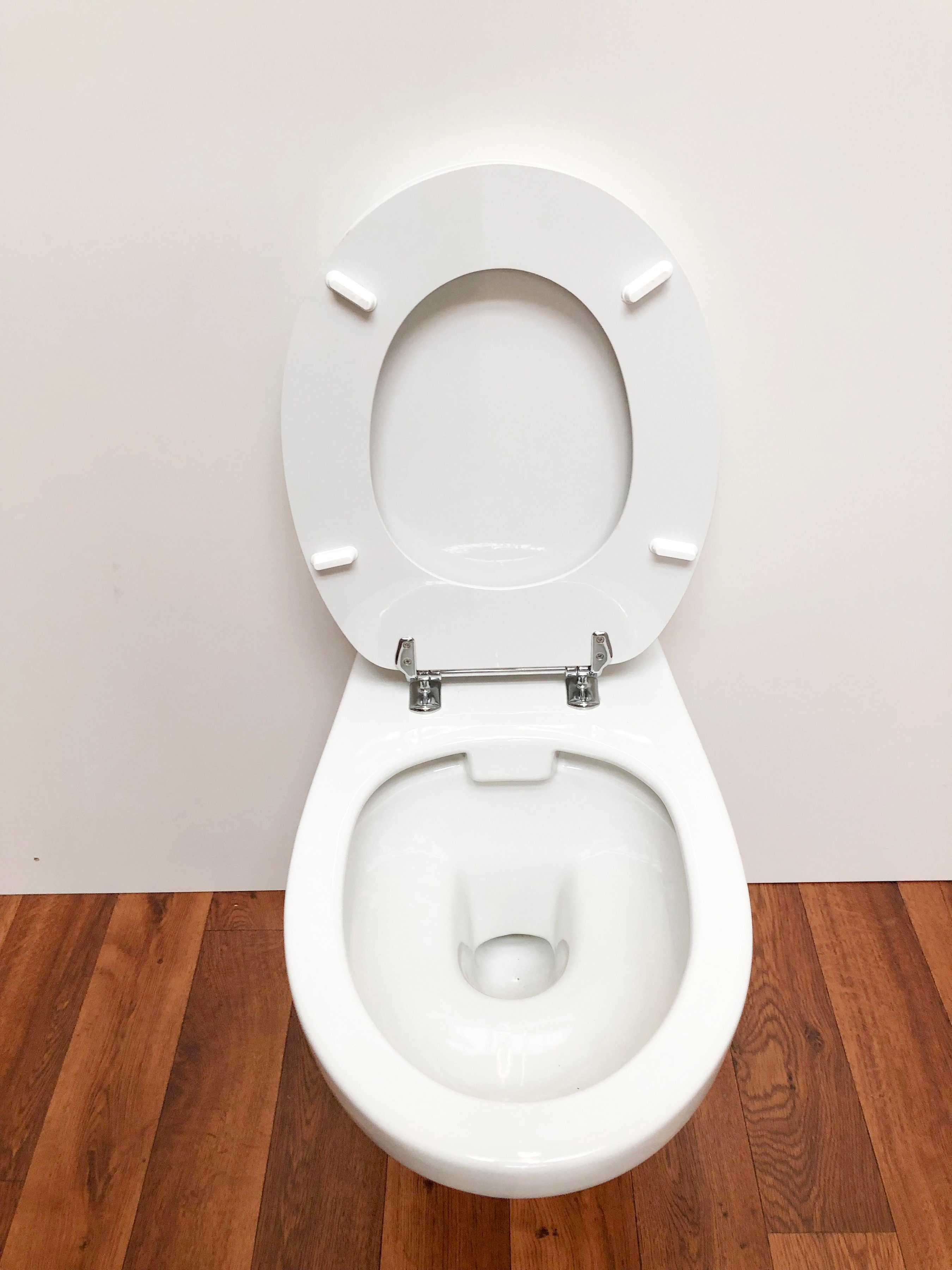 ADOB Toiletzitting Carina manhattan met messing verchroomde scharnieren