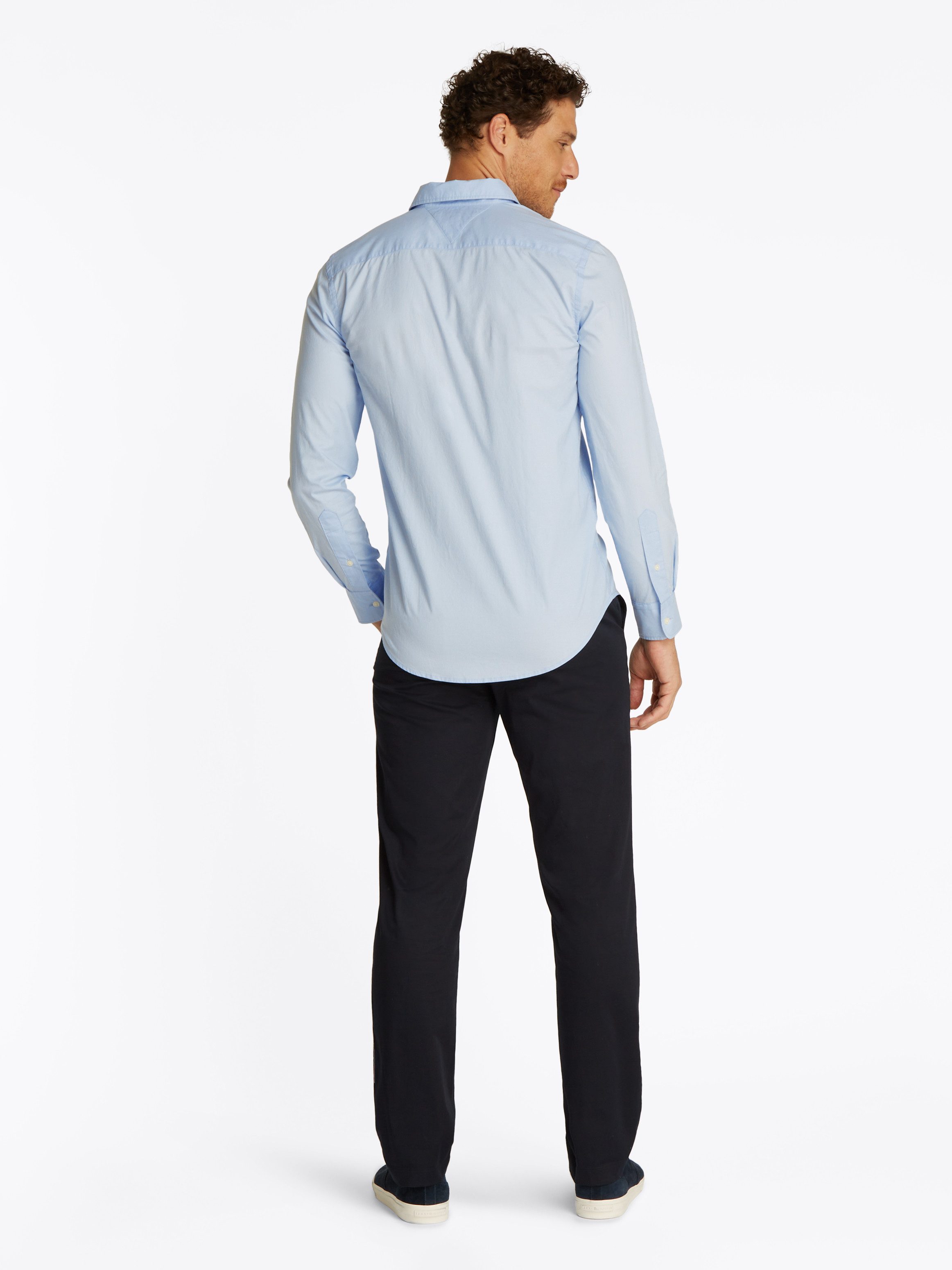 Tommy Hilfiger Businessoverhemd FLEX POPLIN KENT COLLAR SF SHIRT