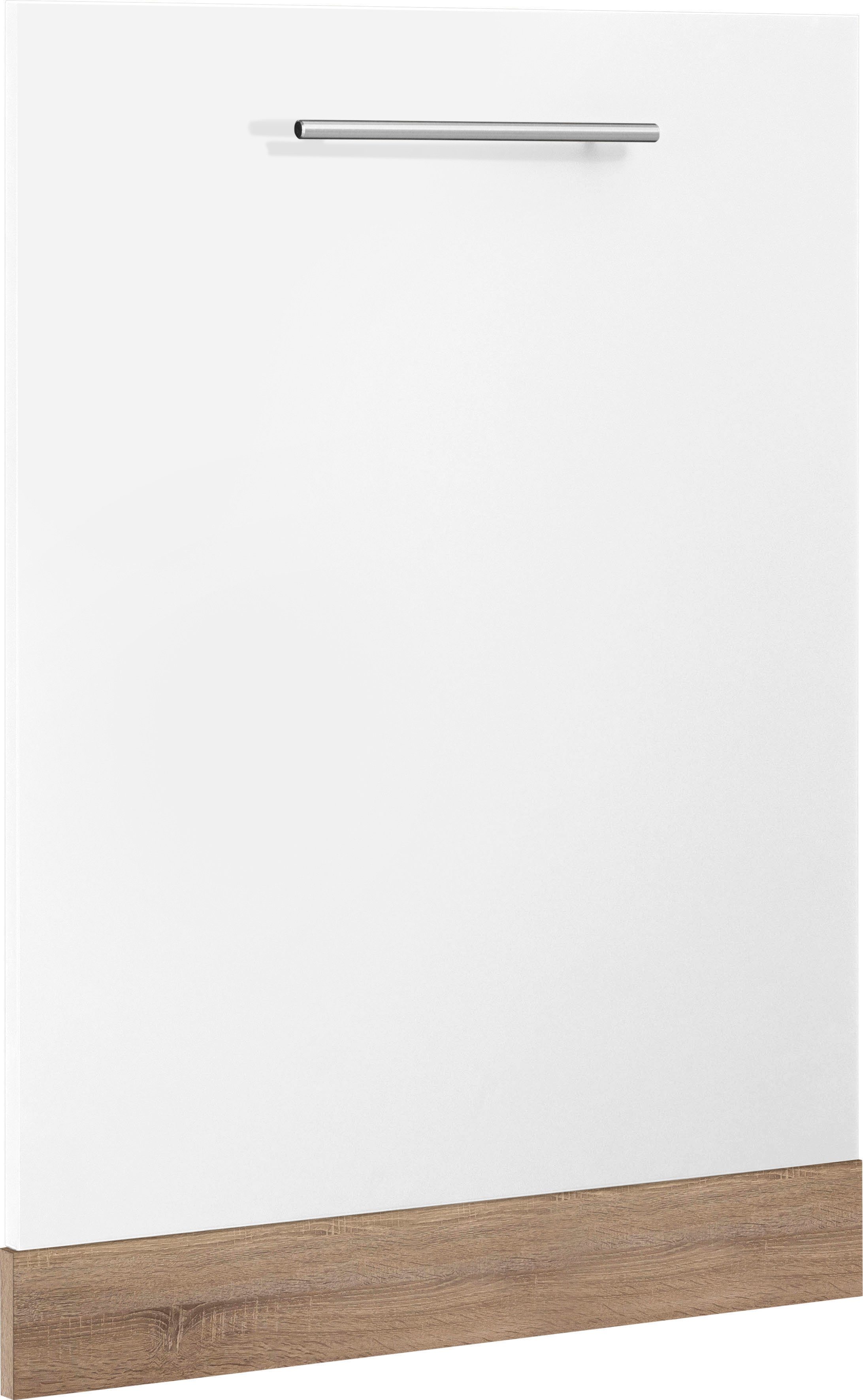 wiho Küchen Frontstrook Cali 60 cm breed, voor volledig integreerbare vaatwasser