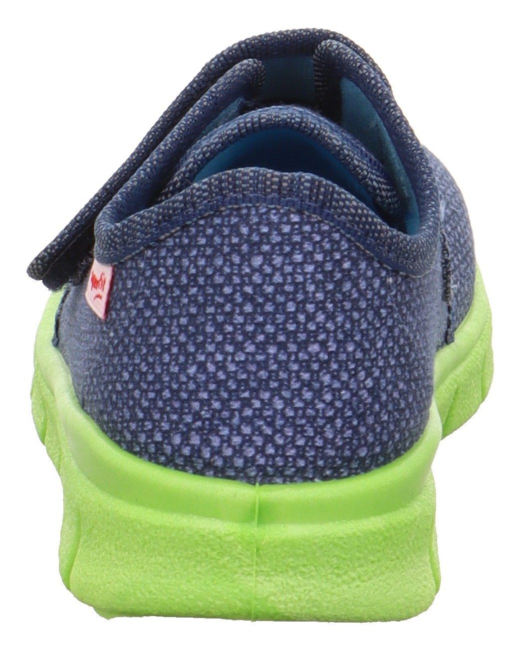 Superfit Pantoffels BOBBY WMS: M IV Klittenbandschoen, kleuterschoen met voetbal-borduursel