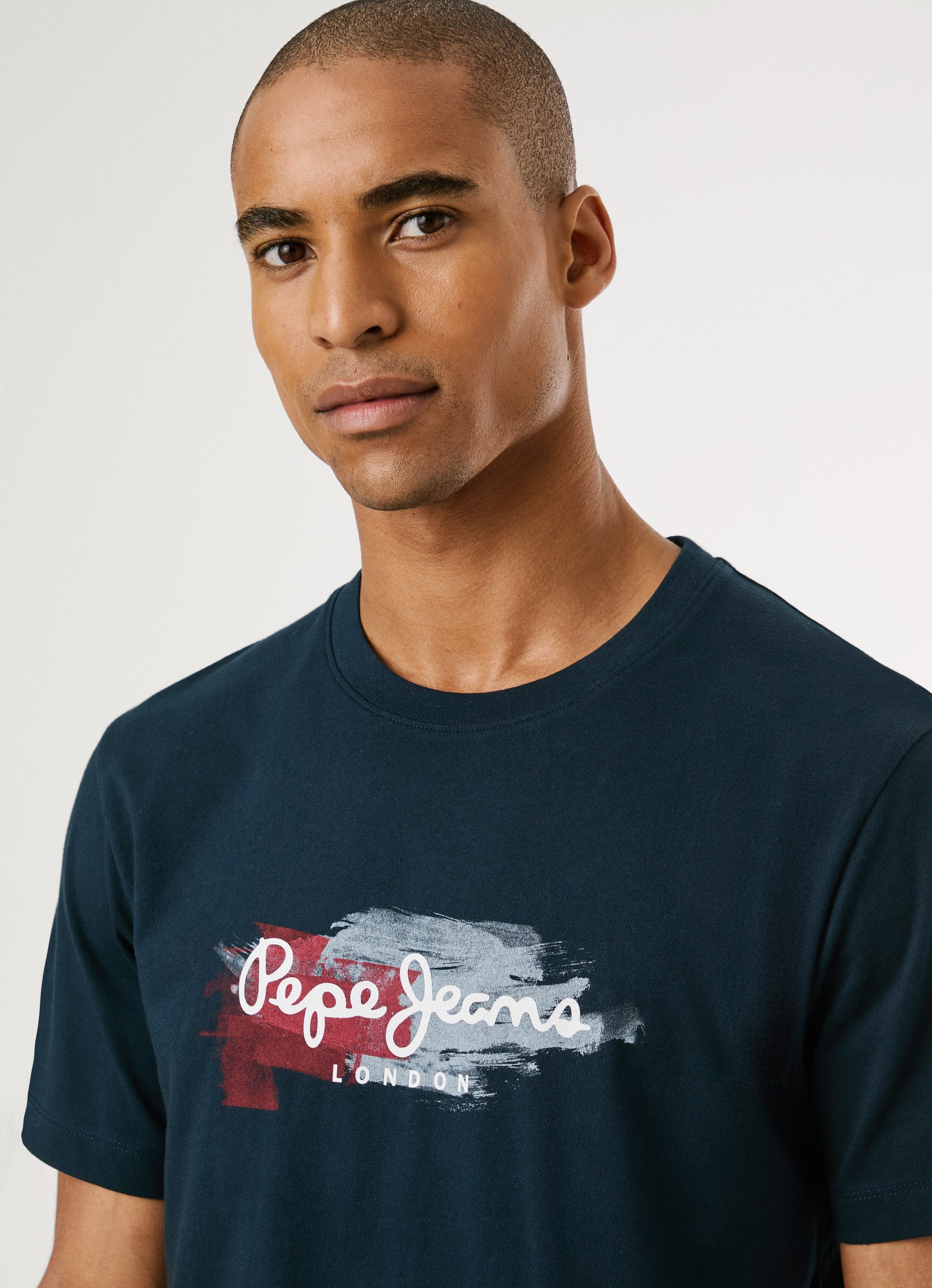 Pepe Jeans T-shirt TREY TEE met ronde hals in regular fit