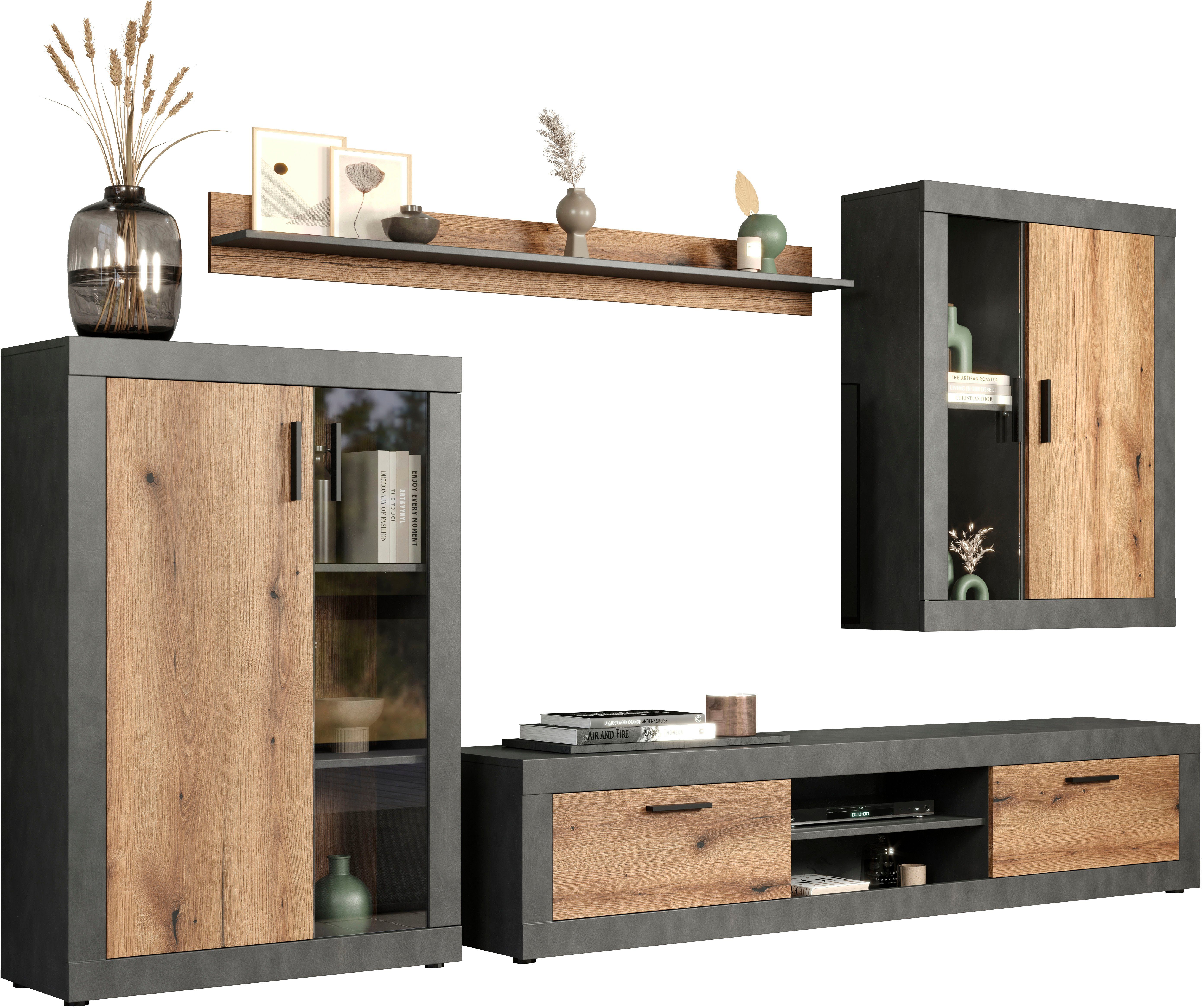 INOSIGN Wandmeubel Salvada royale bergruimte (complete set, 4-delig)