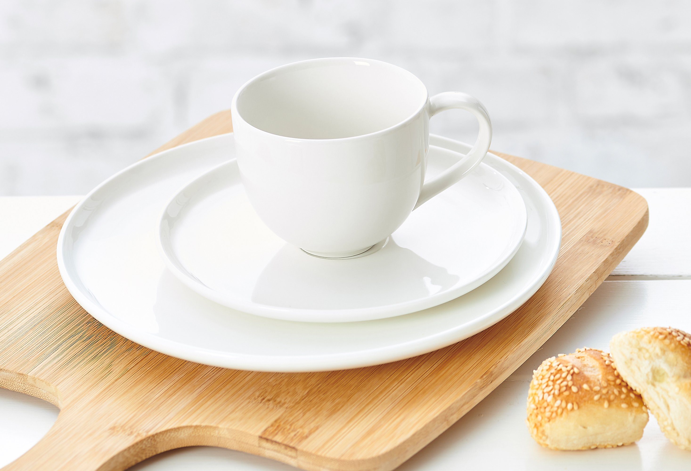 Ritzenhoff & Breker Koffieservies Serviesset, servies Skagen in scandinavische stijl, 18 delen, voor 6 personen (set, 18-delig)