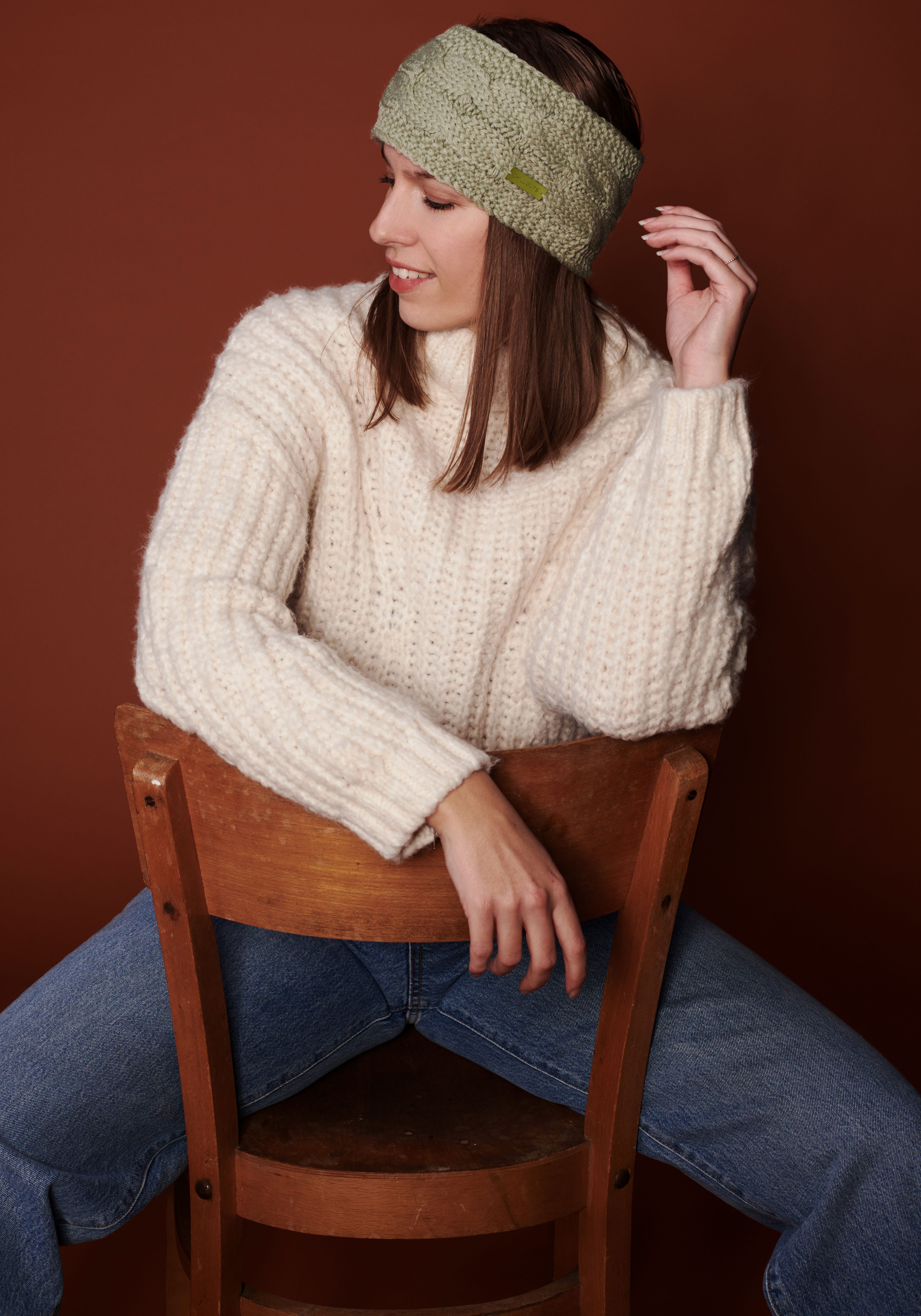 chillouts Hoofdband Yoko Headband met gevlochten patroon