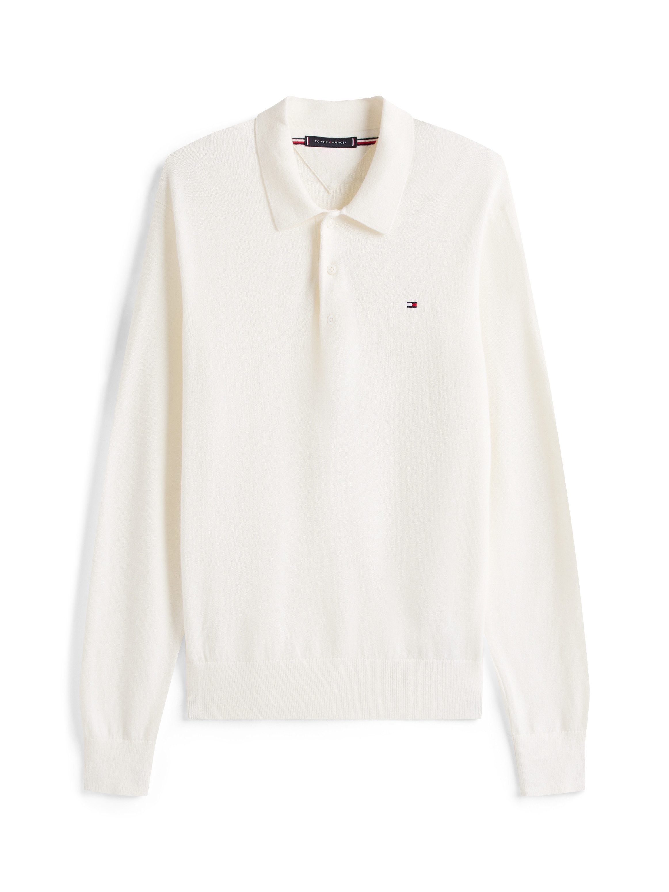 Tommy Hilfiger Trui met polokraag PIMA ORG CTN CASHMERE LS POLO