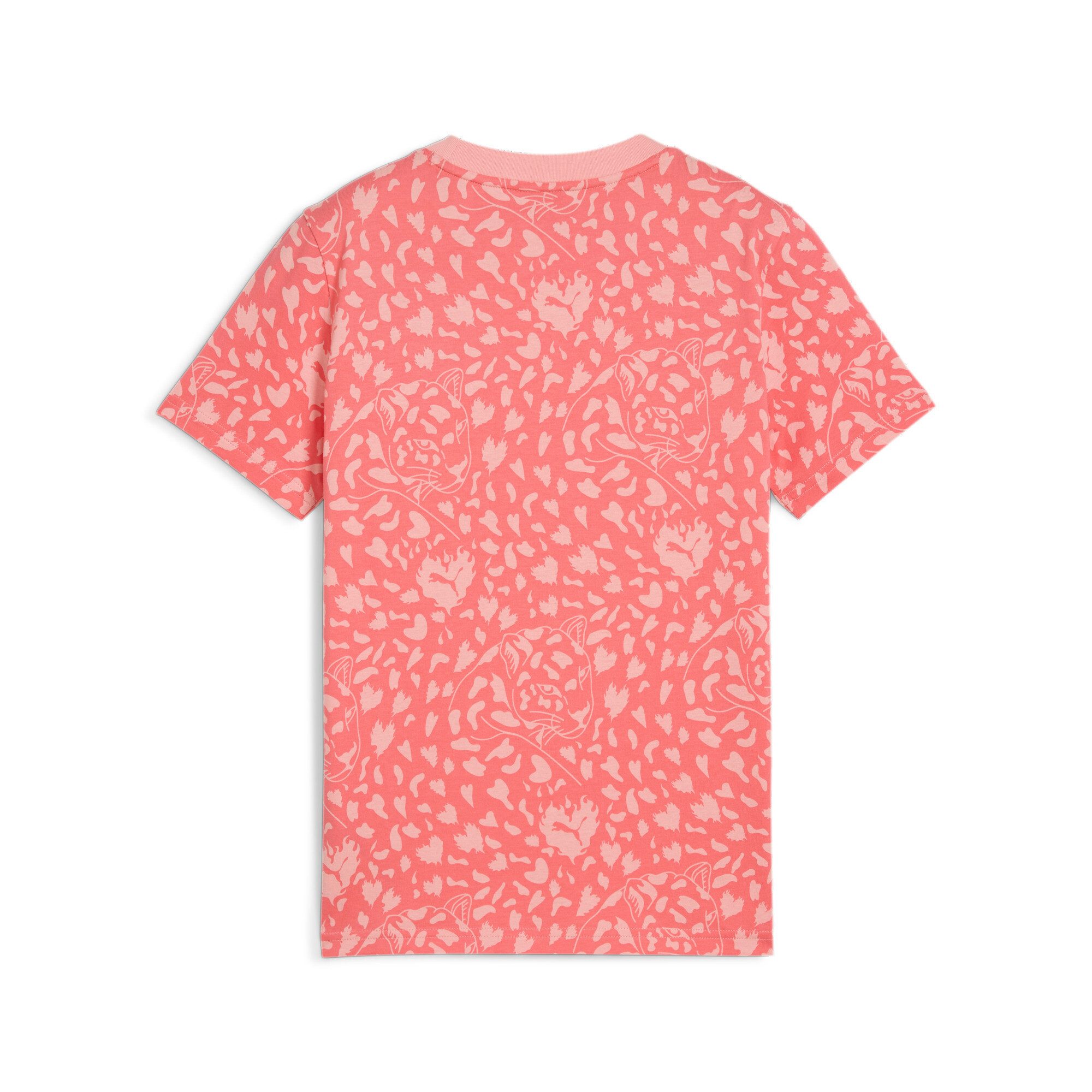 PUMA T-shirt FLAMING LOVE AOP TEE G