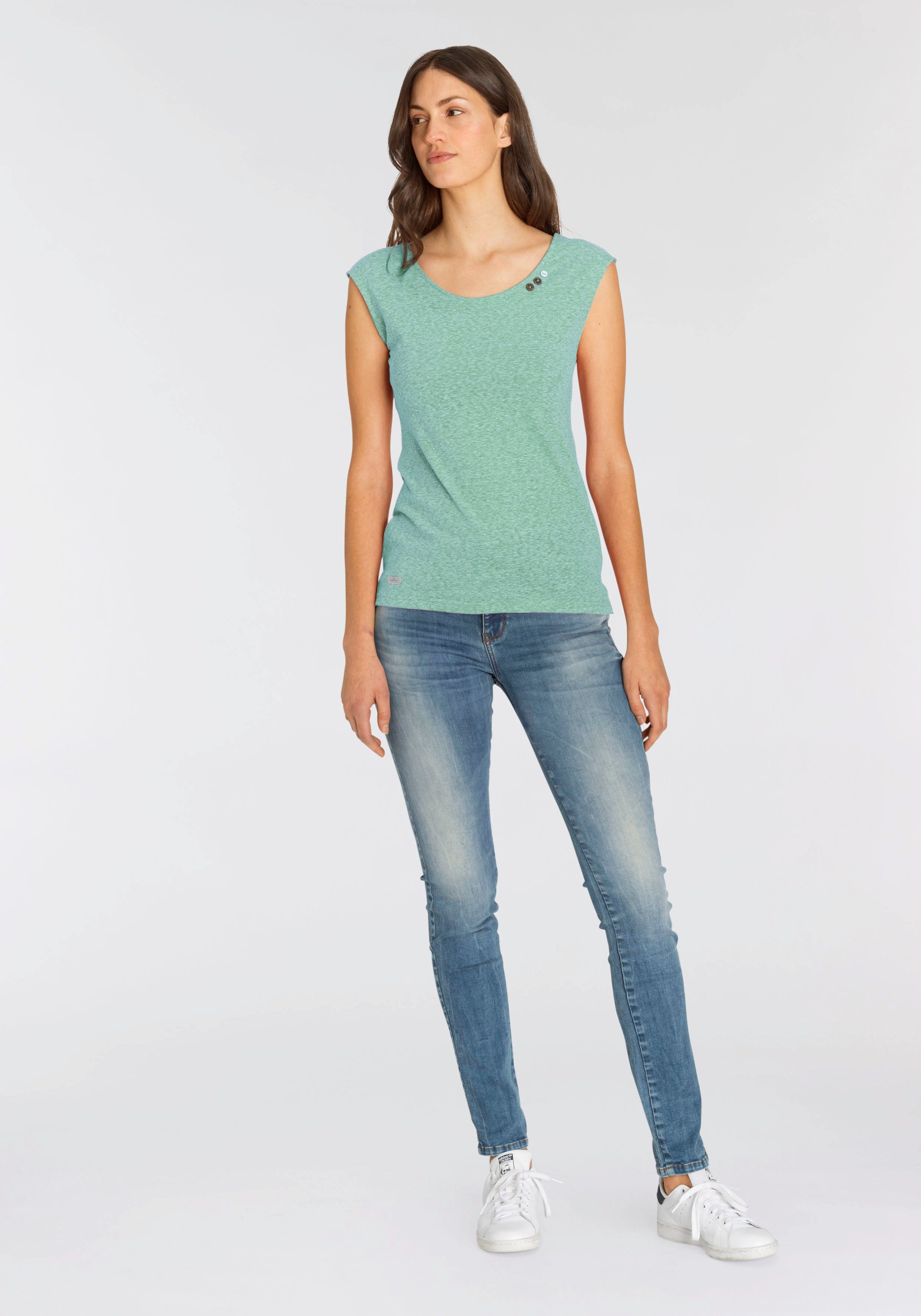Ragwear T-shirt SOFIA O met bijzondere ruglijn