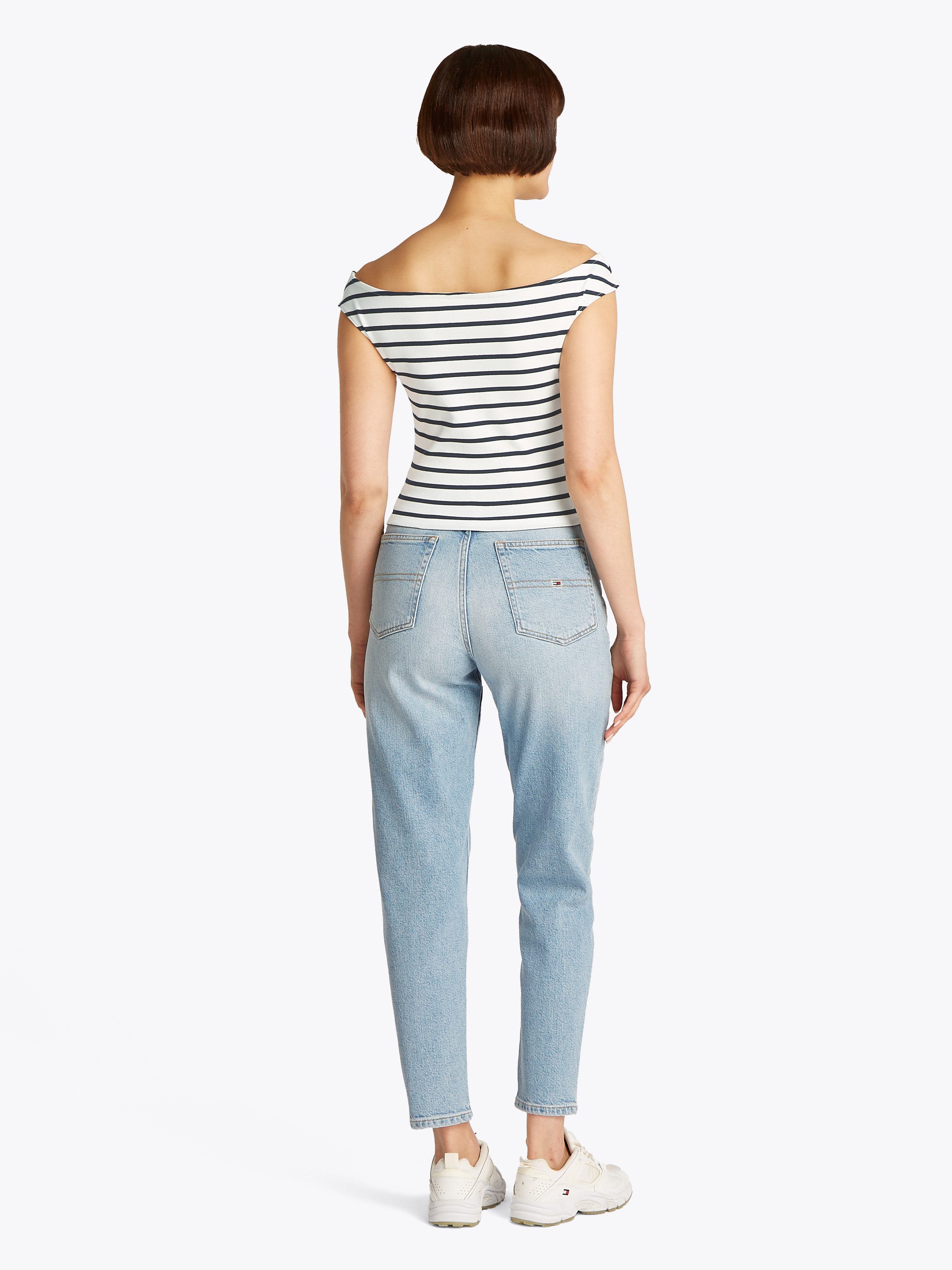 TOMMY JEANS Tanktop TJW BOAT NECK TOP SS EXT