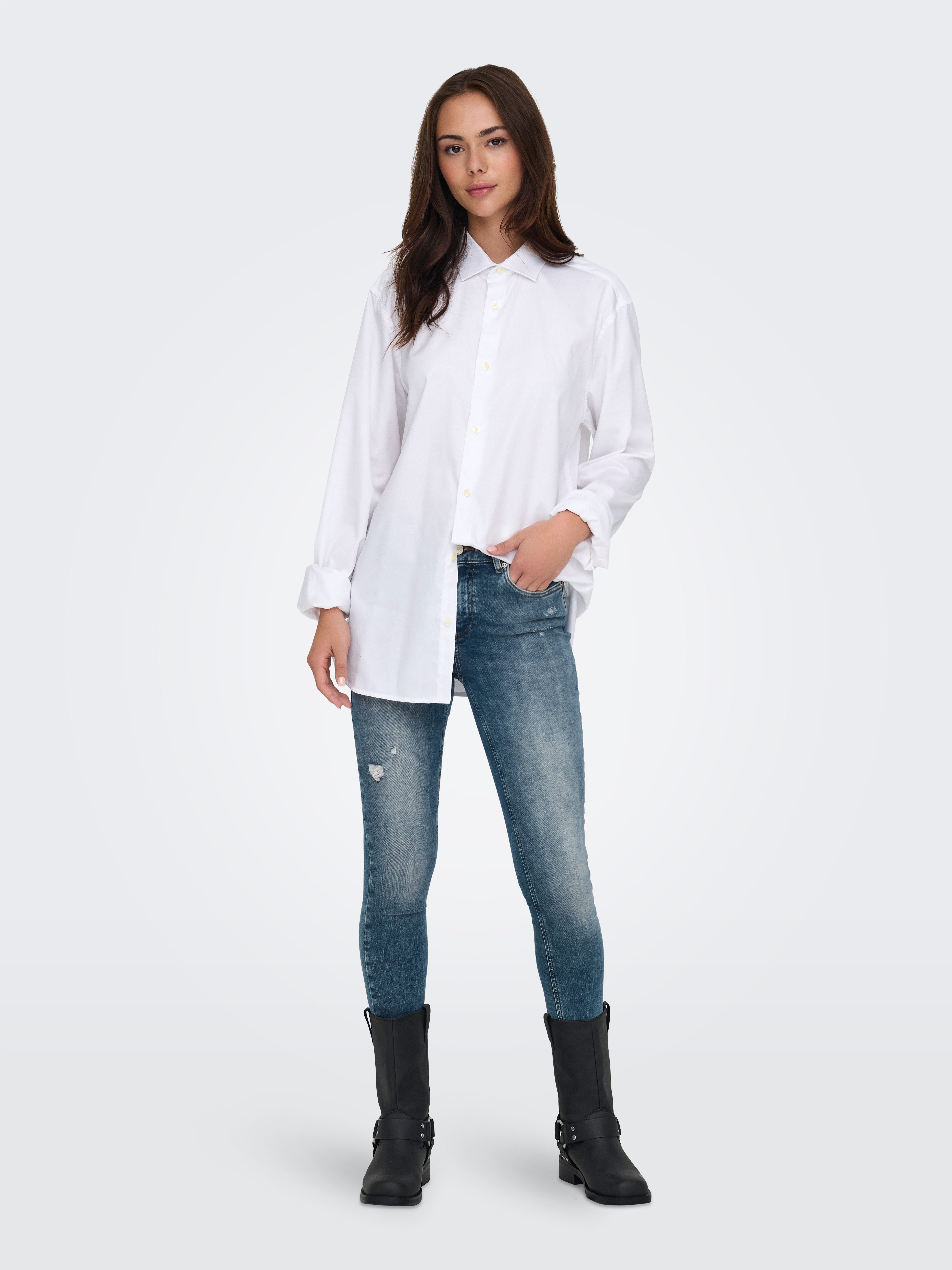 Only Skinny fit jeans ONLBLUSH MID SKIN ANK RW DNM REA593 NOOS