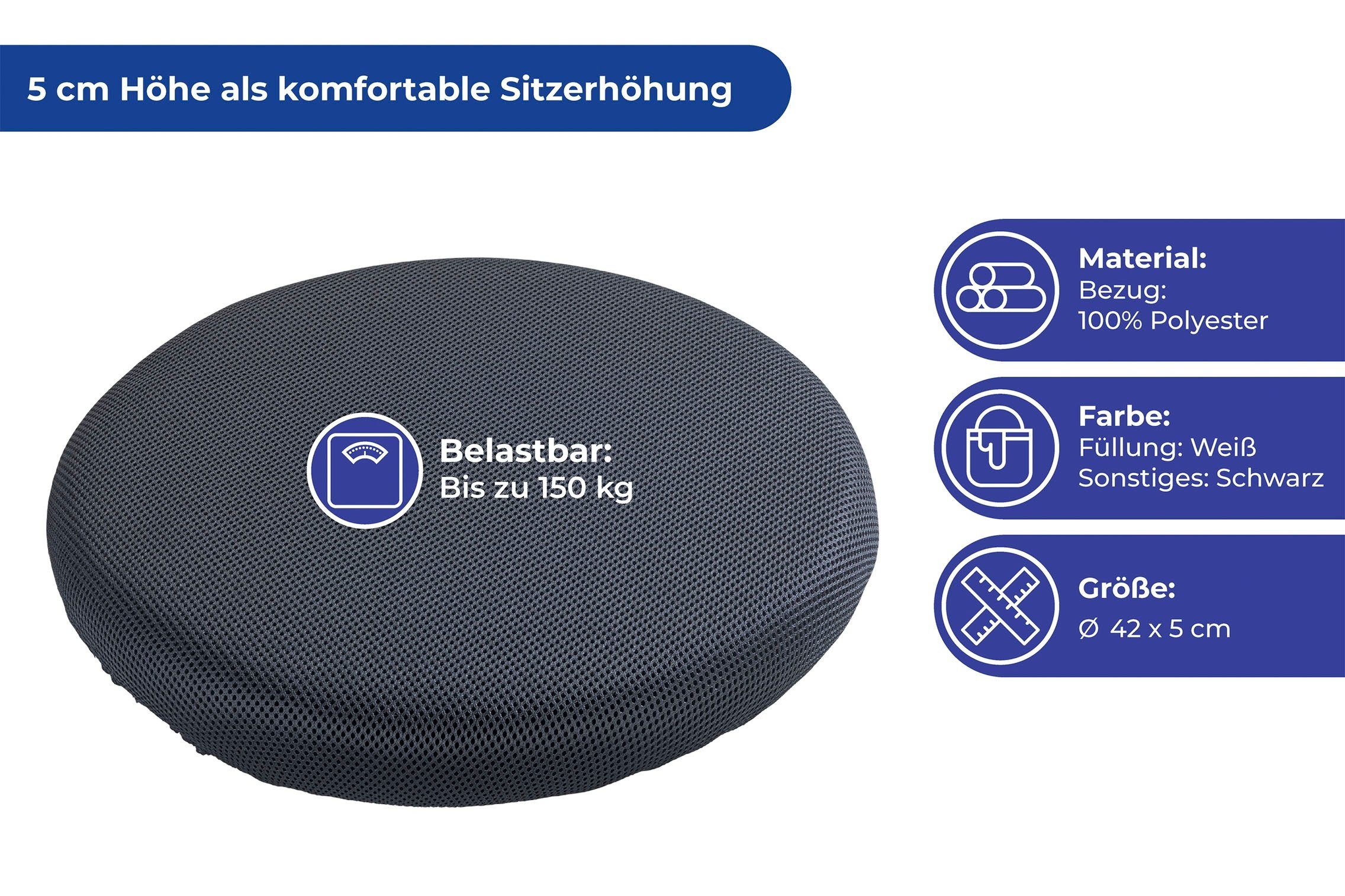Maximex Draaikussen Orthopedisch visco draaikussen, 360°