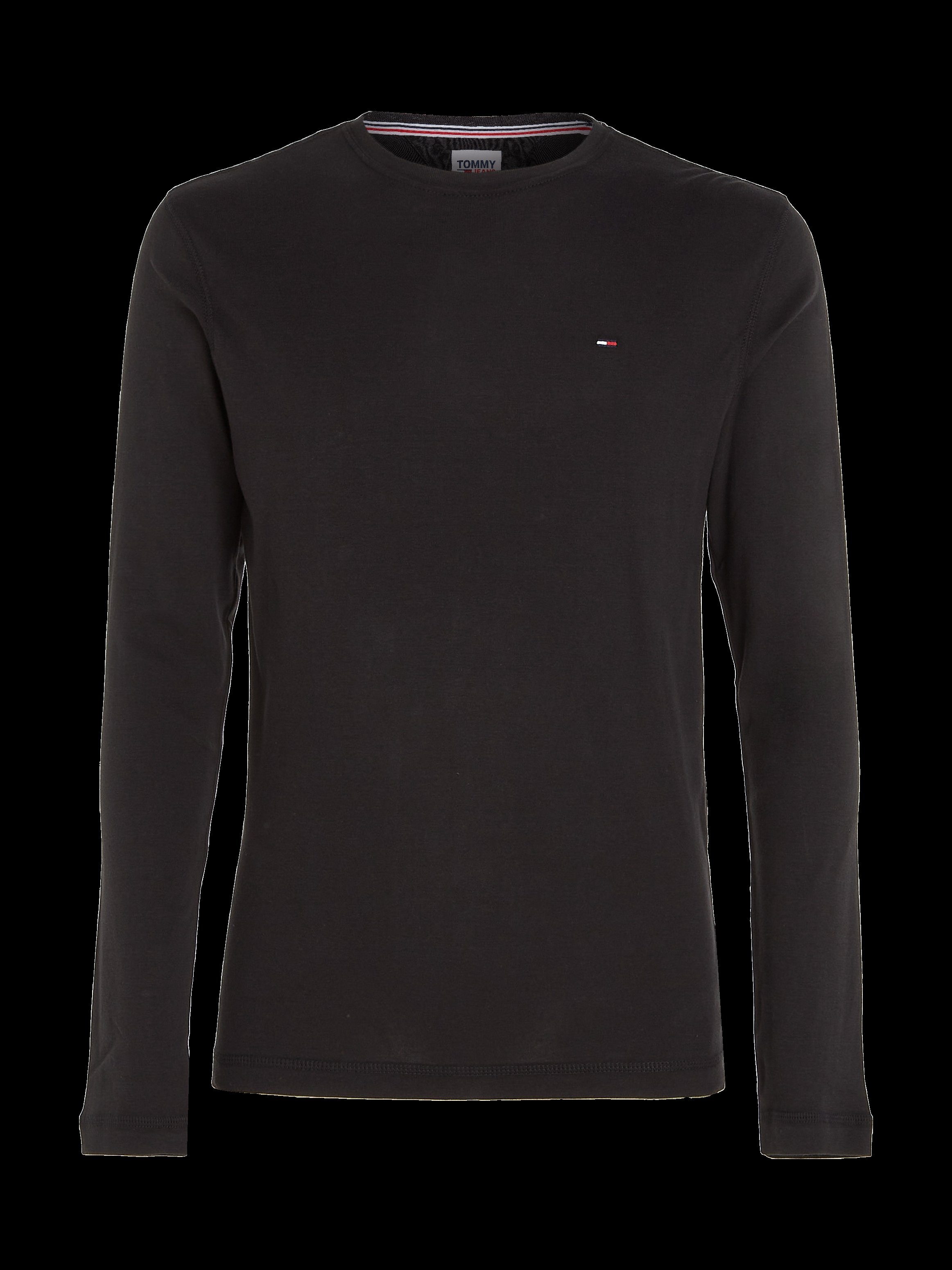 TOMMY JEANS Shirt met lange mouwen TJM ORIGINAL RIB LONGSLEEVE TEE