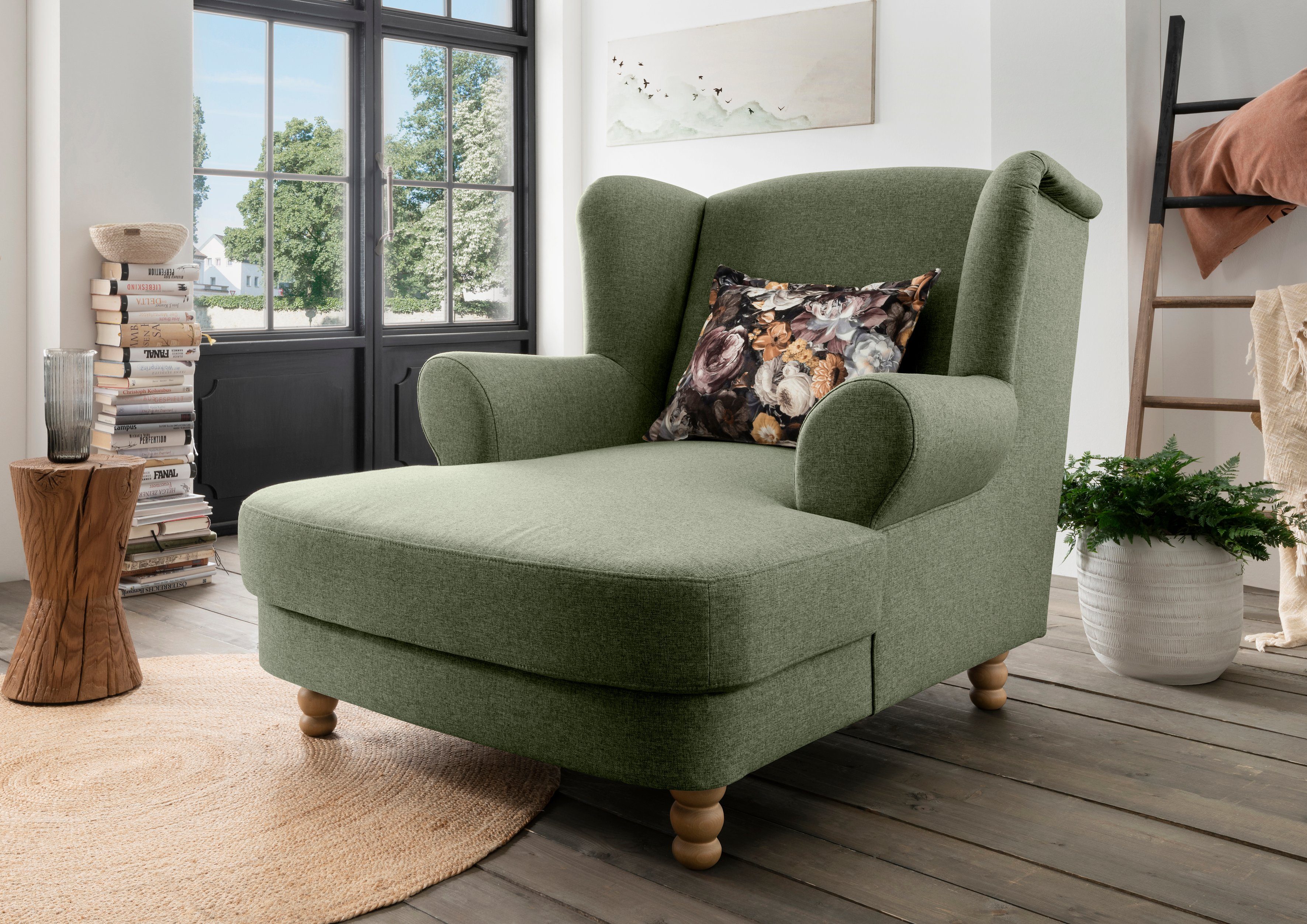 Home affaire Loveseat TASSILO fauteuils groen