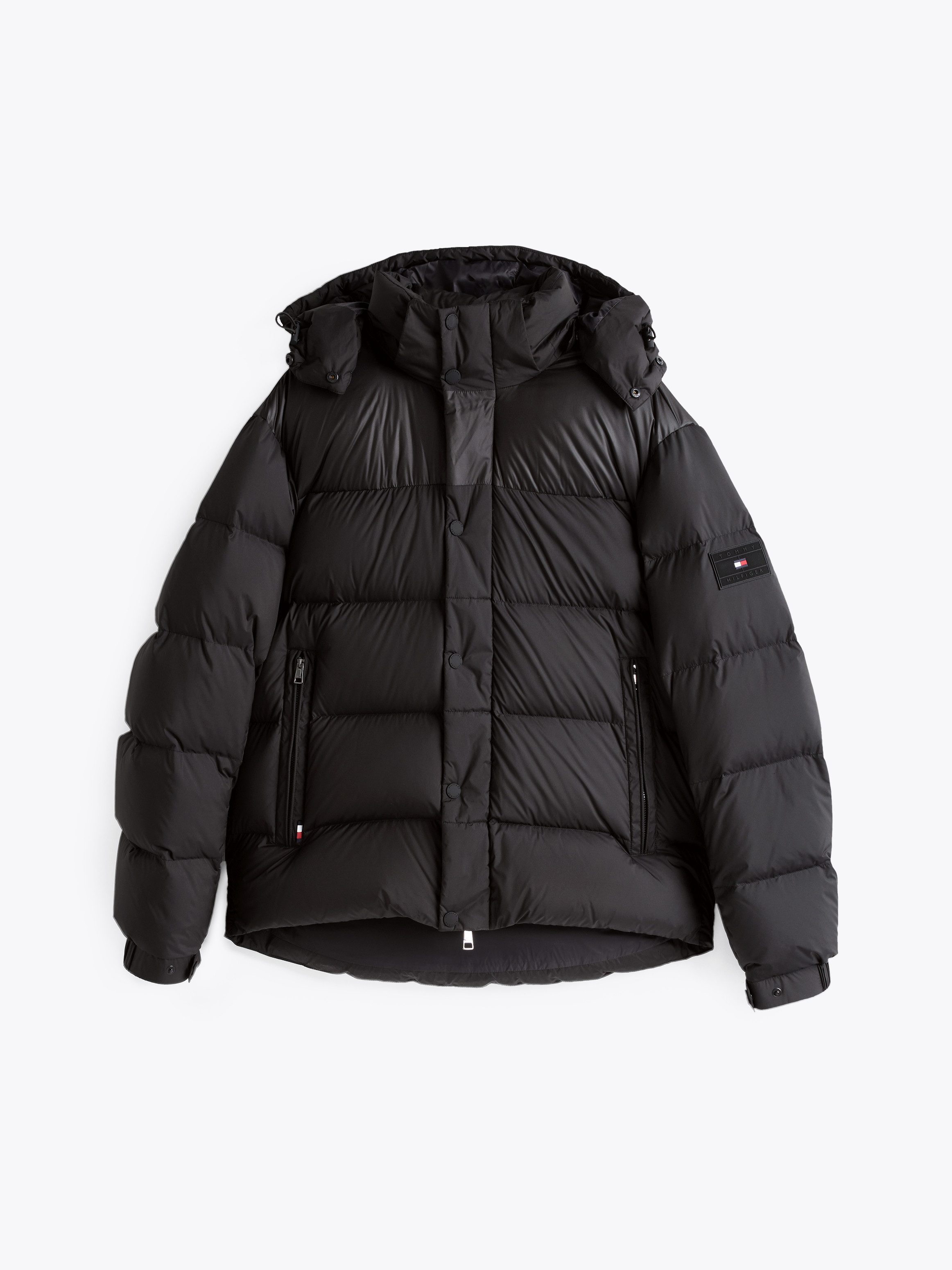 Tommy Hilfiger Gewatteerde jas MIX DOWN HOODED PUFFER JACKET