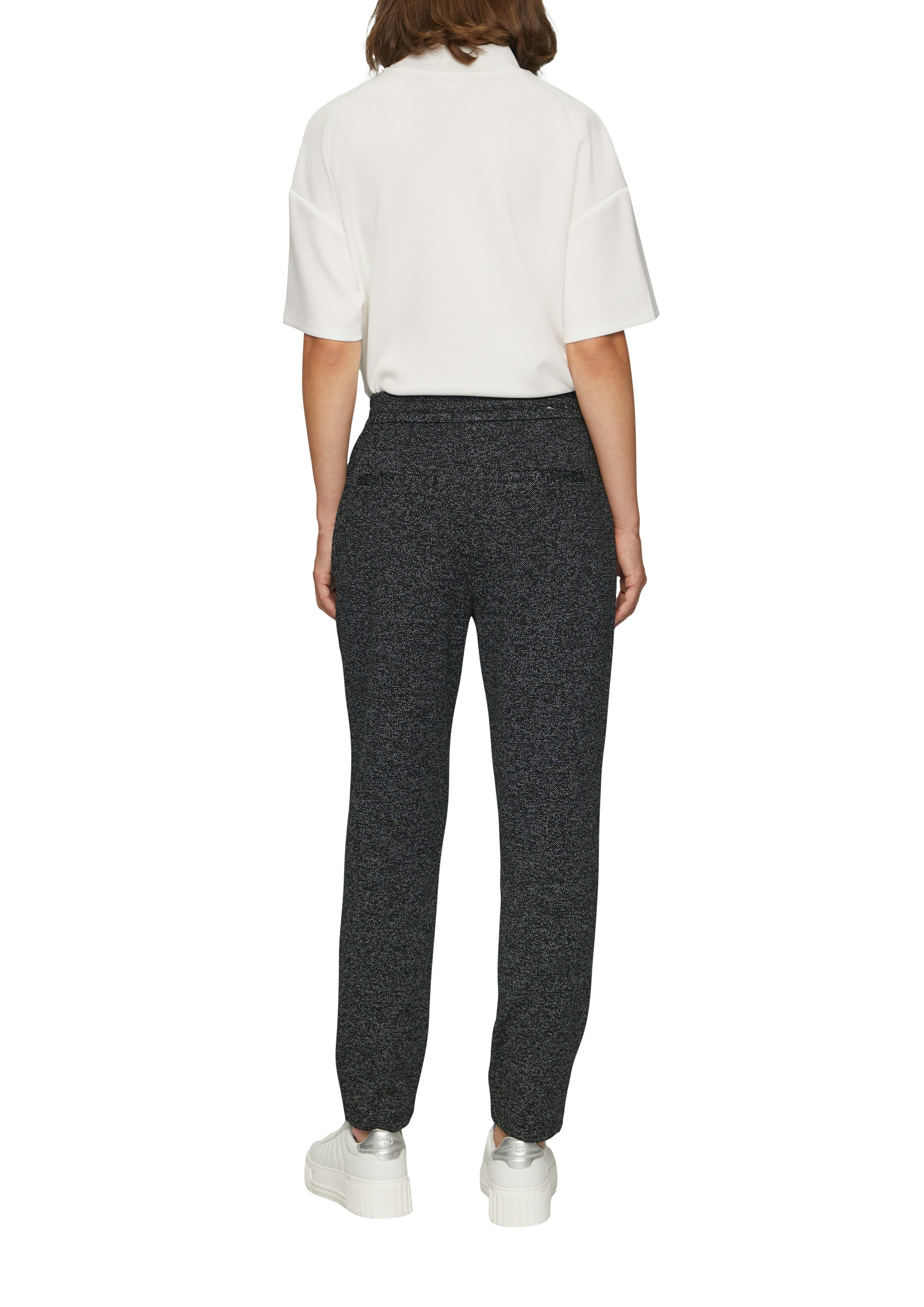 s.Oliver Joggingbroek met elastische taille