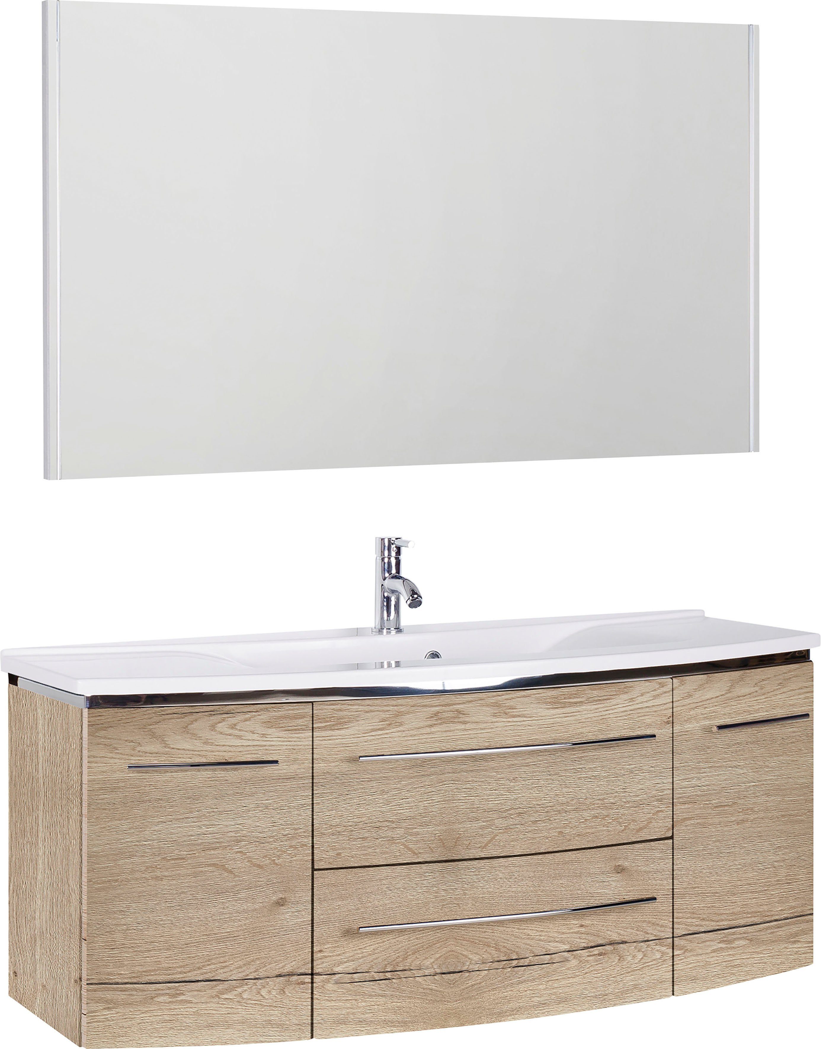 MARLIN Badkamerserie 3040 , breedte 120 cm (2-delig) badmeubelsets beige