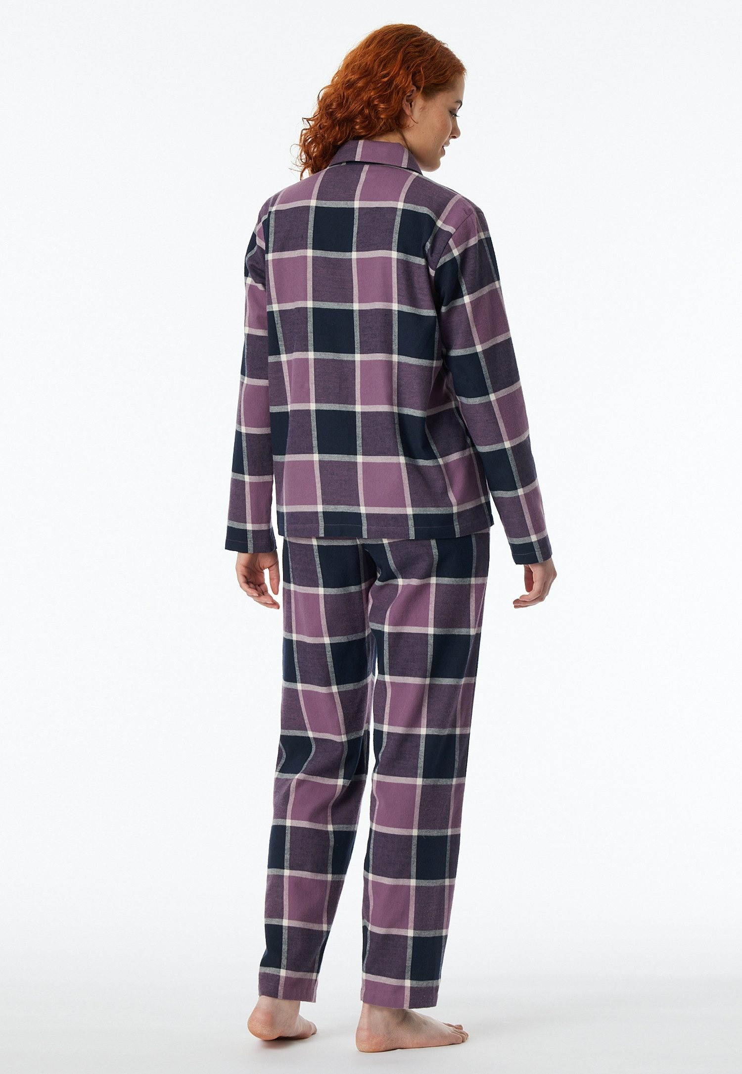 Schiesser Pyjama SELECTED PREMIUM WARMING (2-delig)