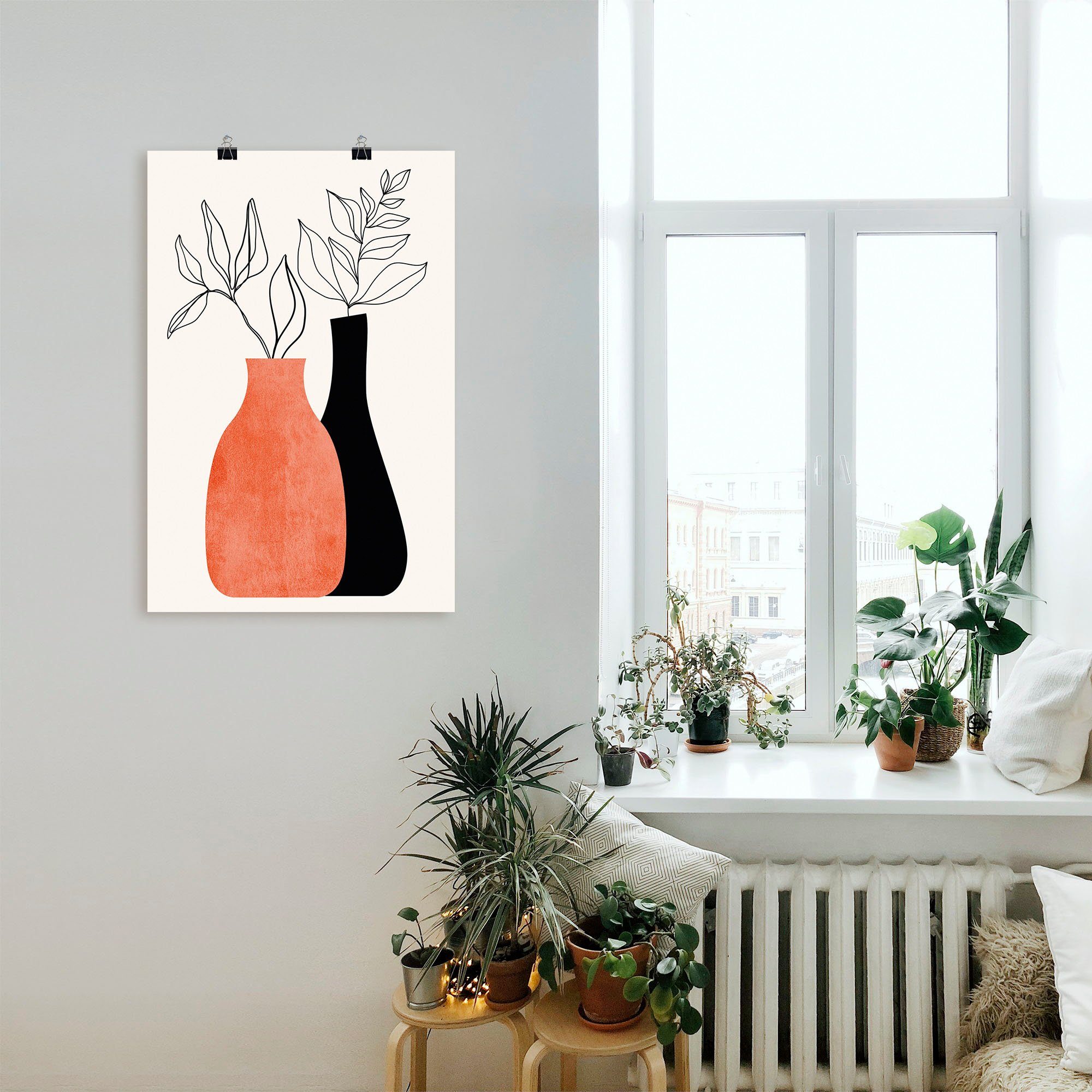Artland Artprint Madame & Monsieur als artprint op linnen, poster in verschillende formaten maten