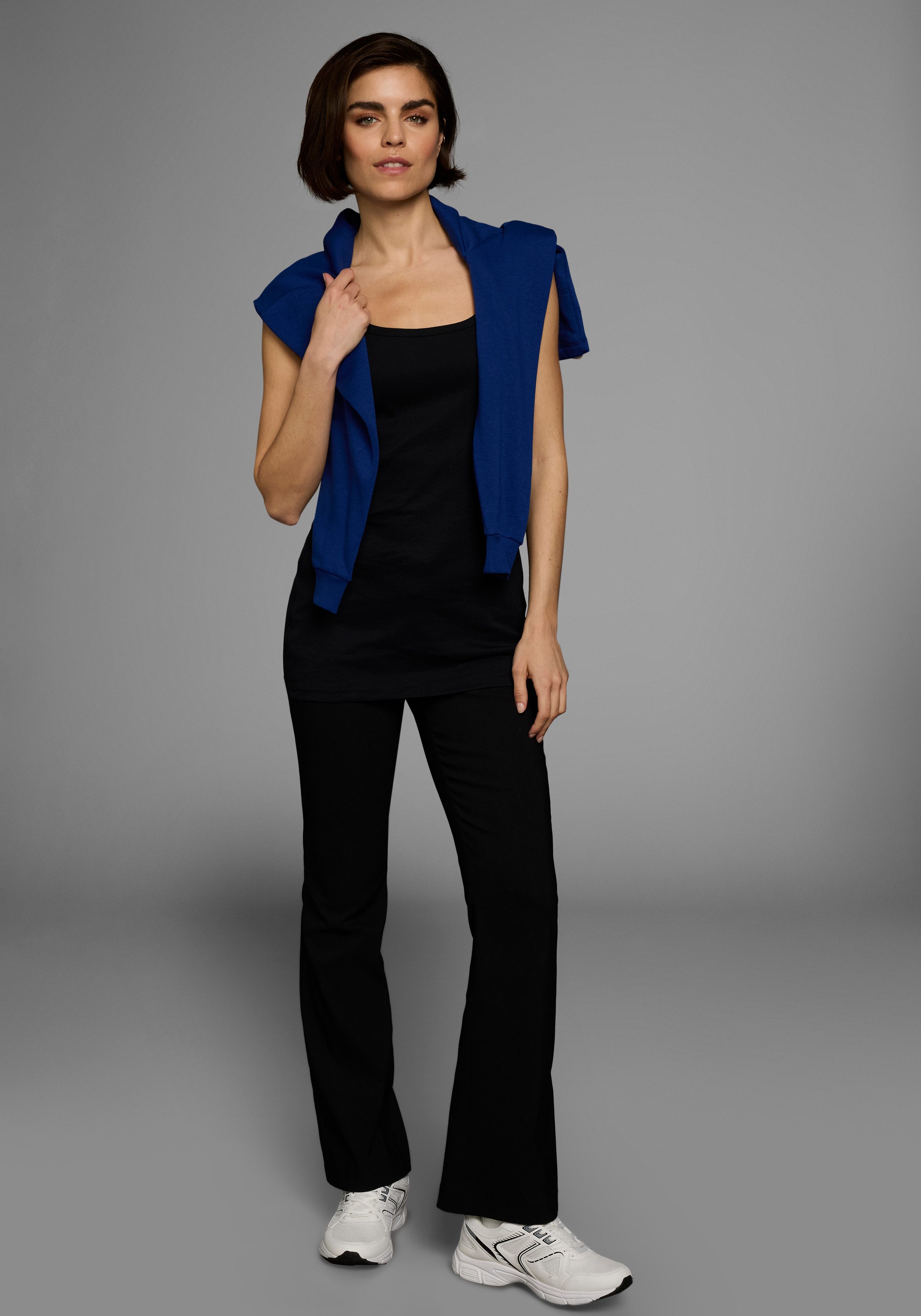 AJC Lange top in basic model in een set van 2 (Set van 2)
