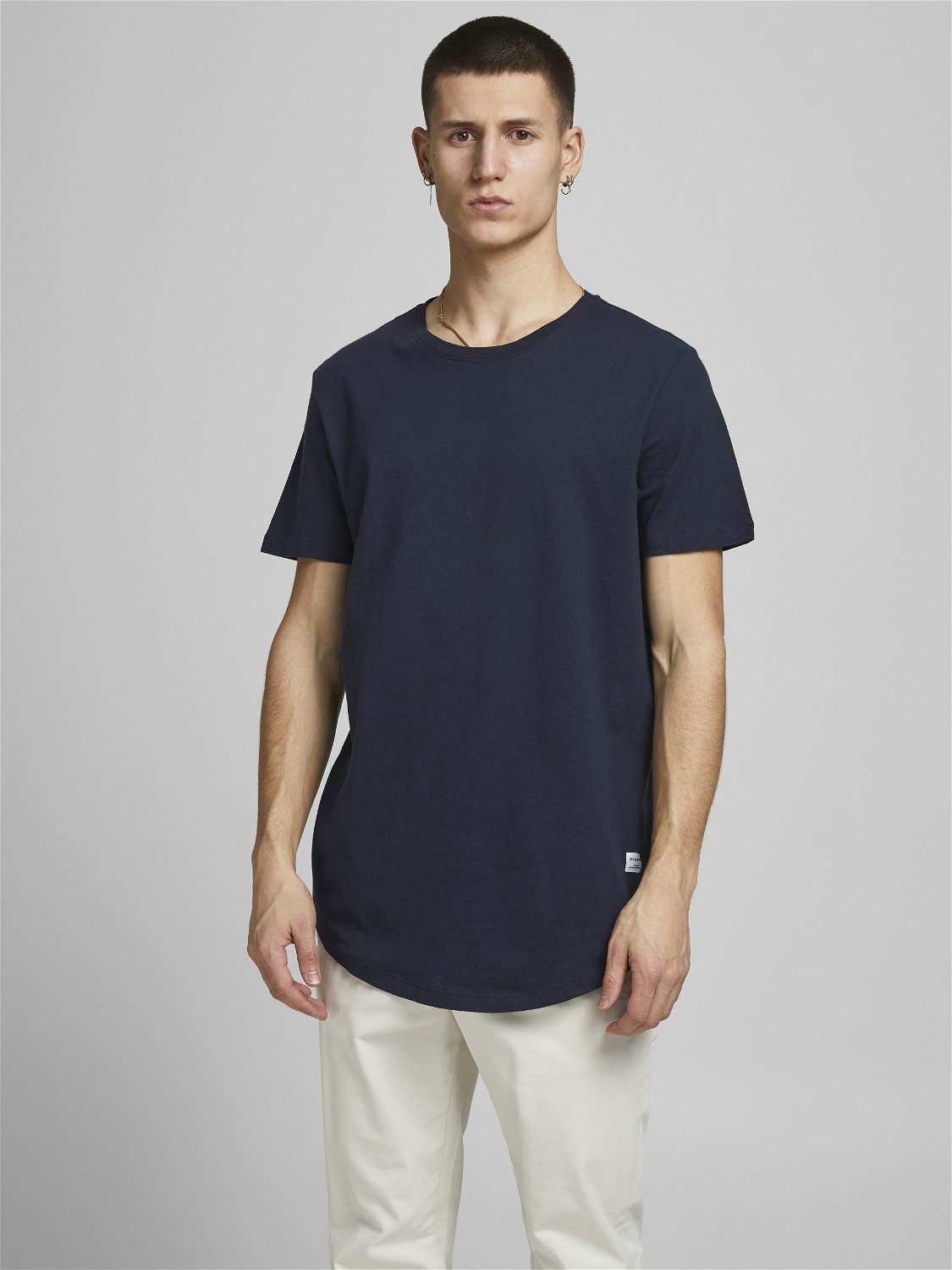 Jack & Jones T-shirt JJENOA TEE SS CREW NECK 5PK MP NOOS (5-delig, Set van 5)