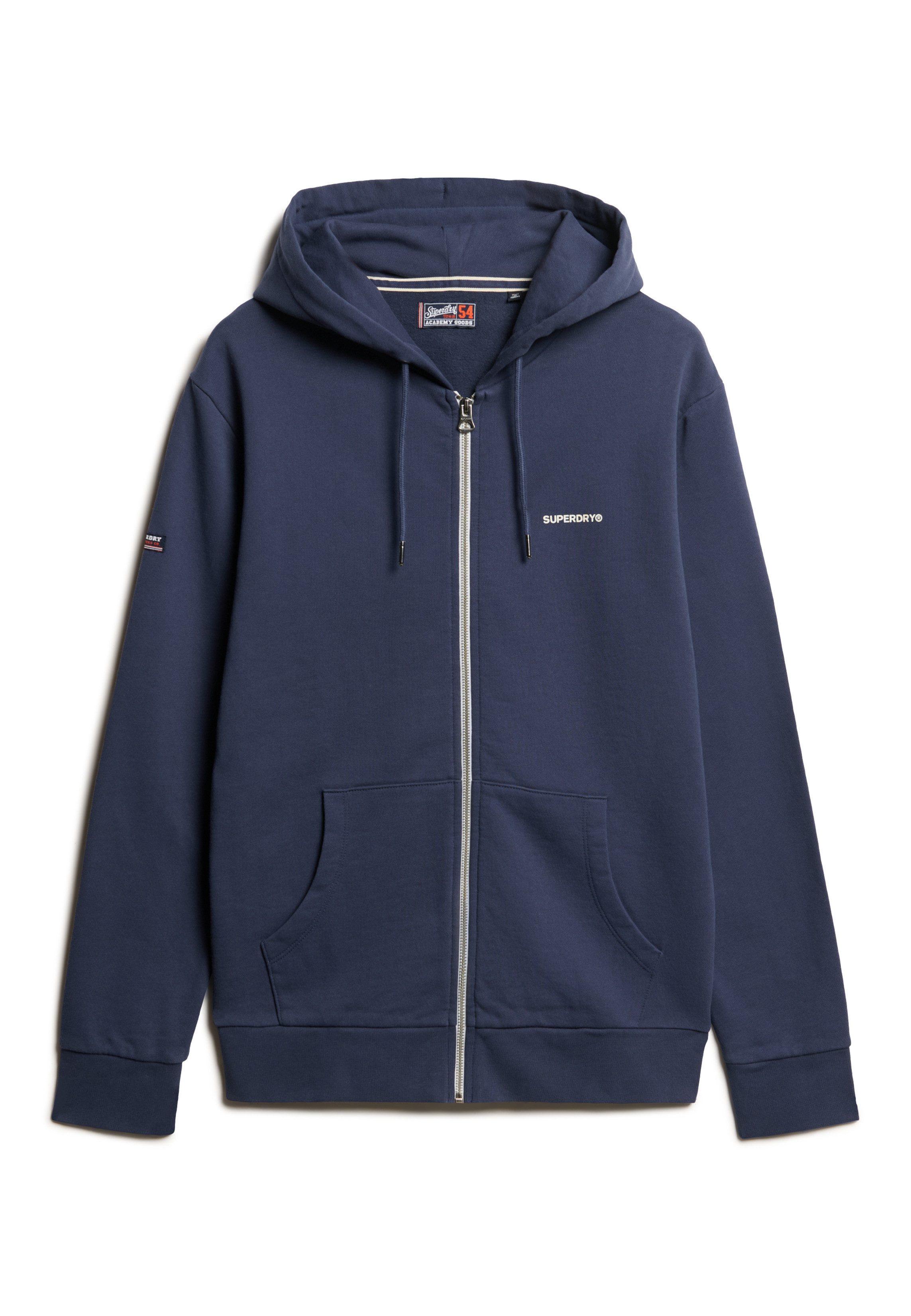 Superdry Capuchonsweatvest PLAIN ZIP HOOD