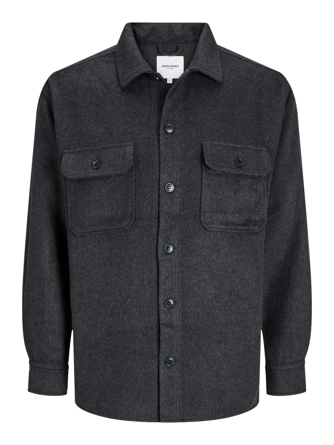 Jack & Jones PlusSize Overhemd met lange mouwen JJEBRADLEY OLLIE OVERSHIRT LS NOOS PLS