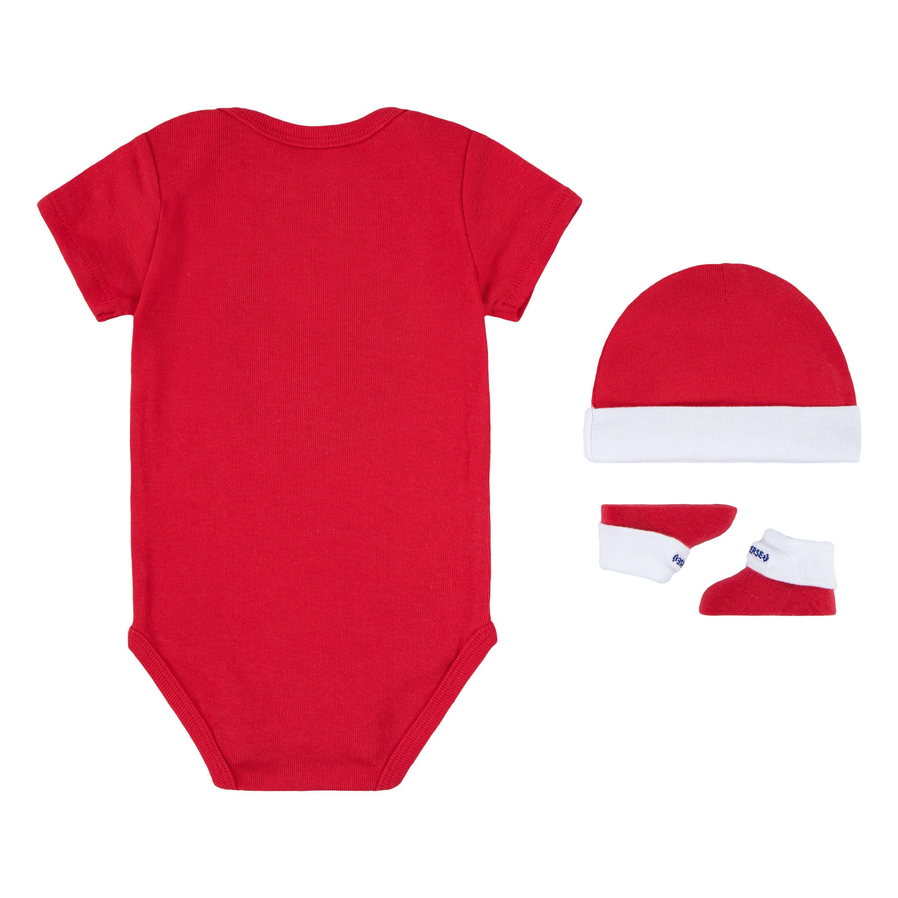 Converse Babyuitzet CLASSIC CTP INFANT HAT BODYSUIT BOO (set, 3-delig)