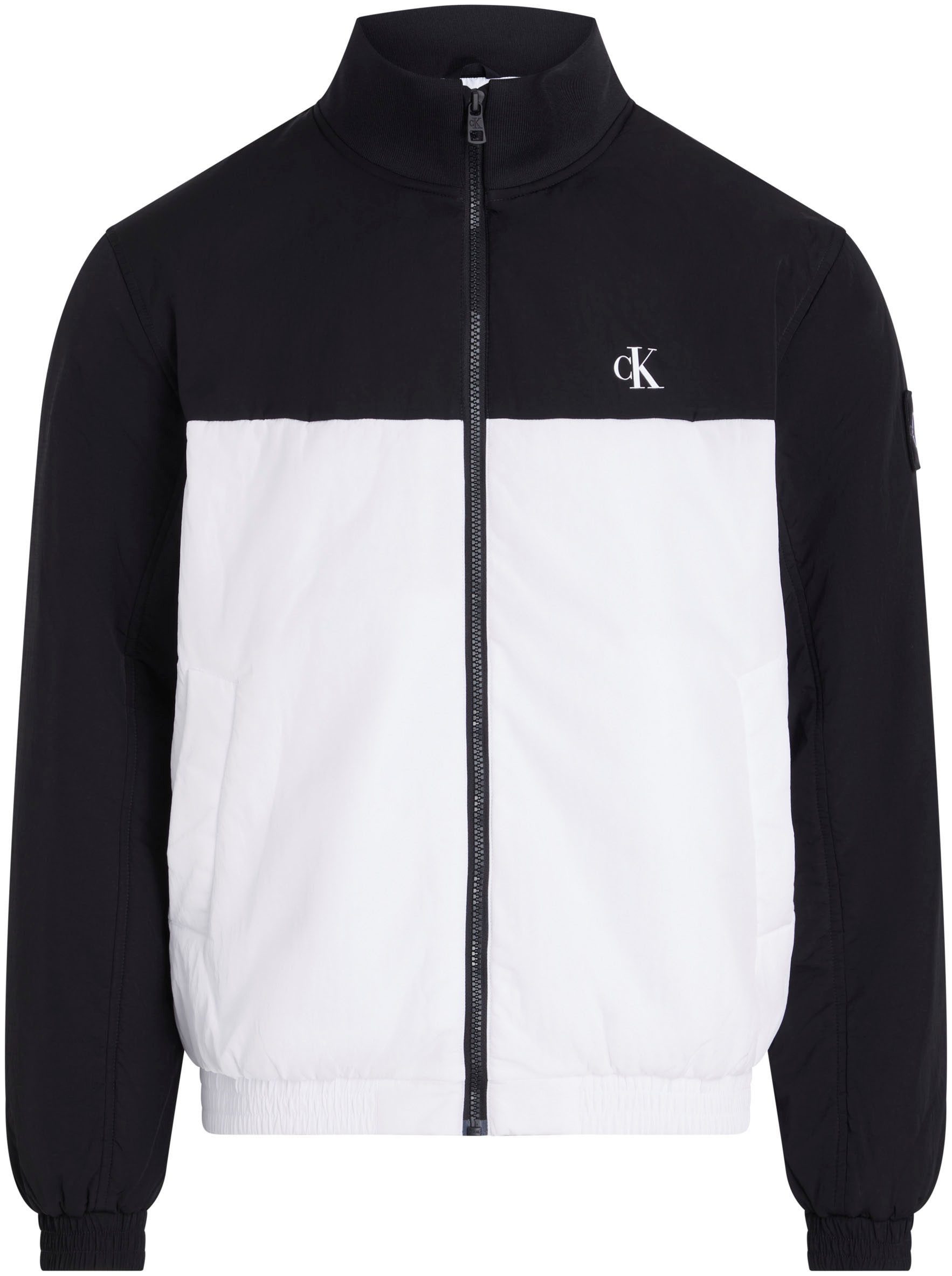 Calvin Klein Blouson PADDED HARRINGTON met gestempeld logo