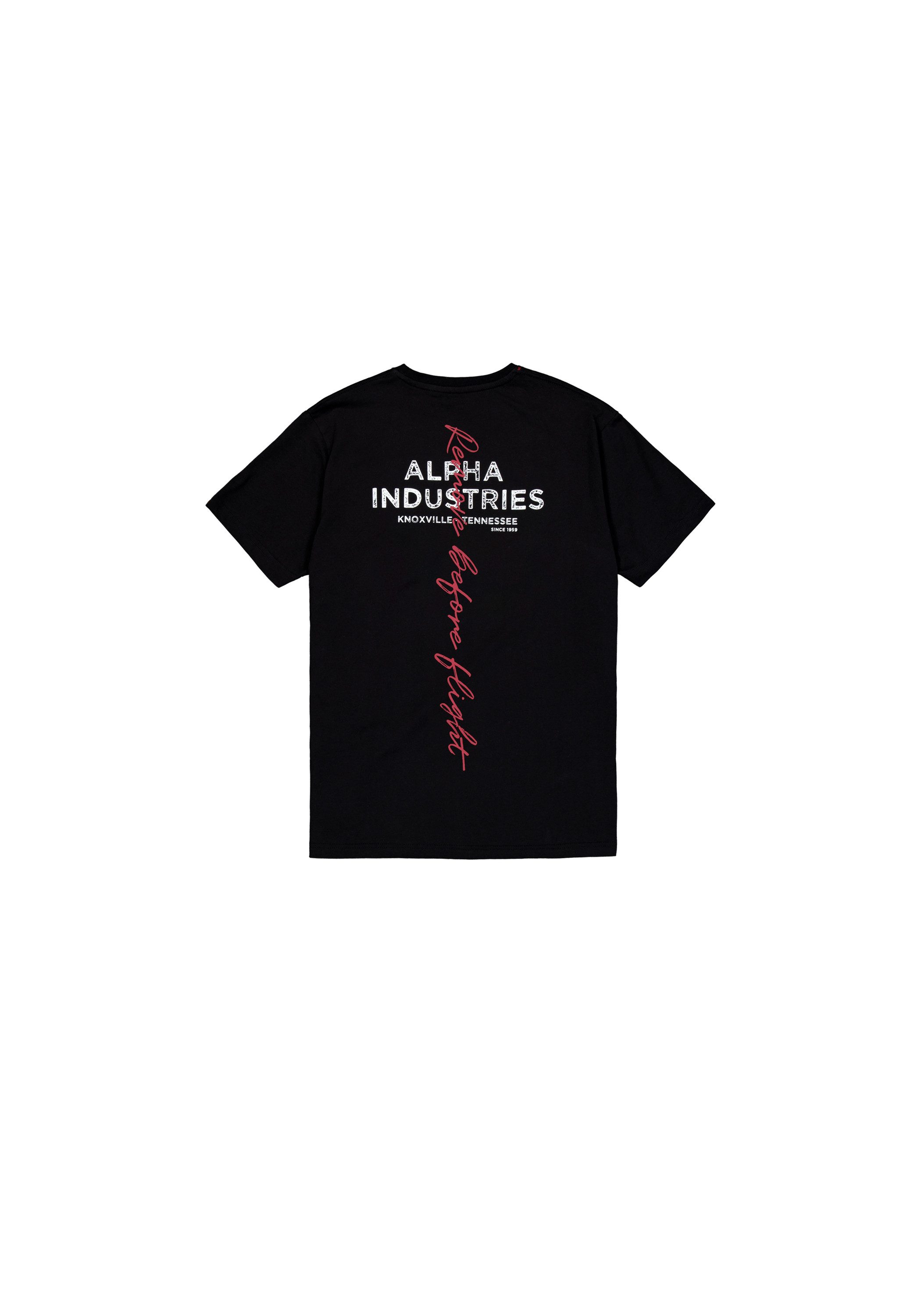 Alpha Industries T-shirt Alpha Industries Men - T-Shirts Signature Back Print T