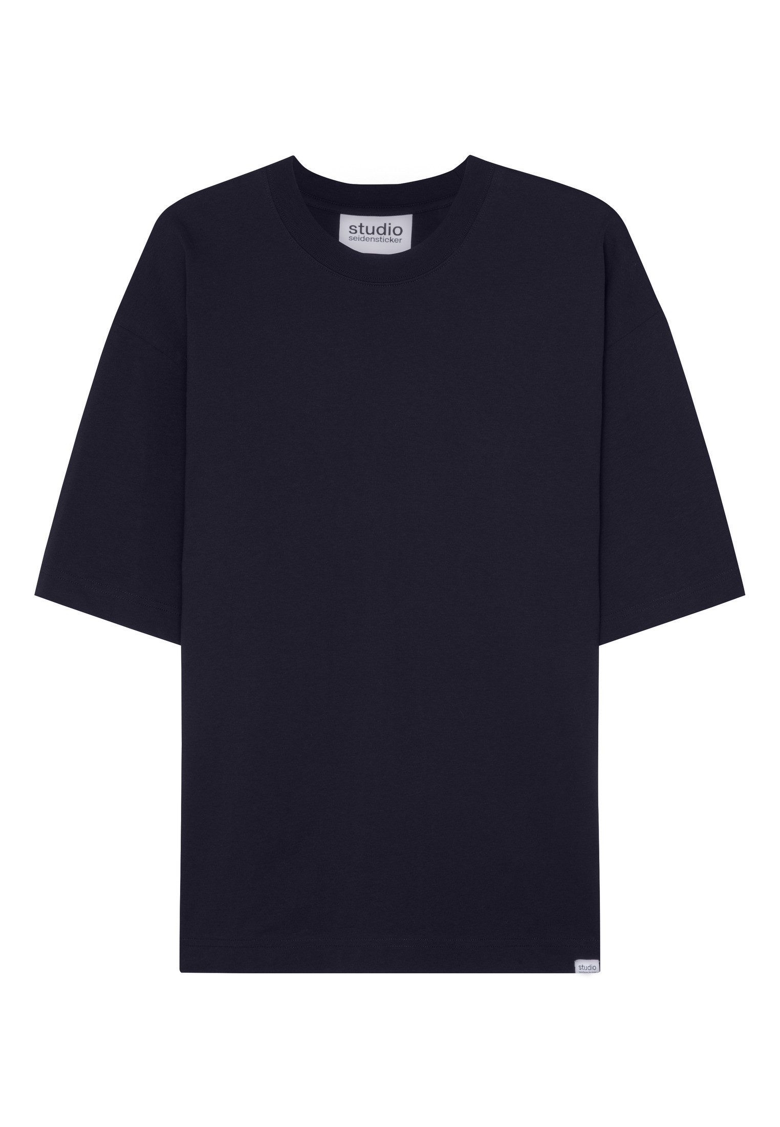 studio seidensticker T-shirt Studio 1/2 ronde hals uni