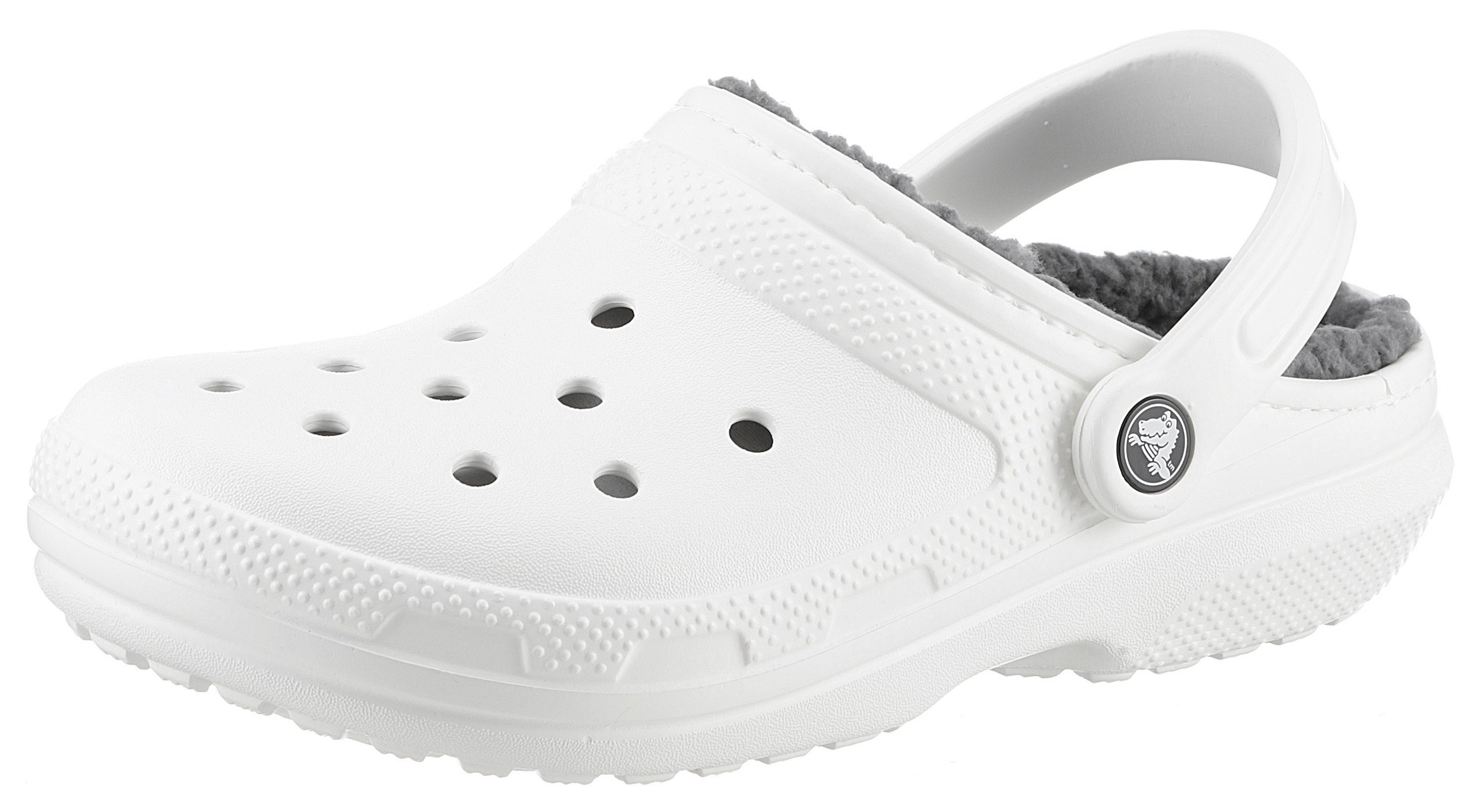 NU 20% KORTING: Crocs Pantoffels Classic Lined Clog met heerlijk zacht imitatiebont