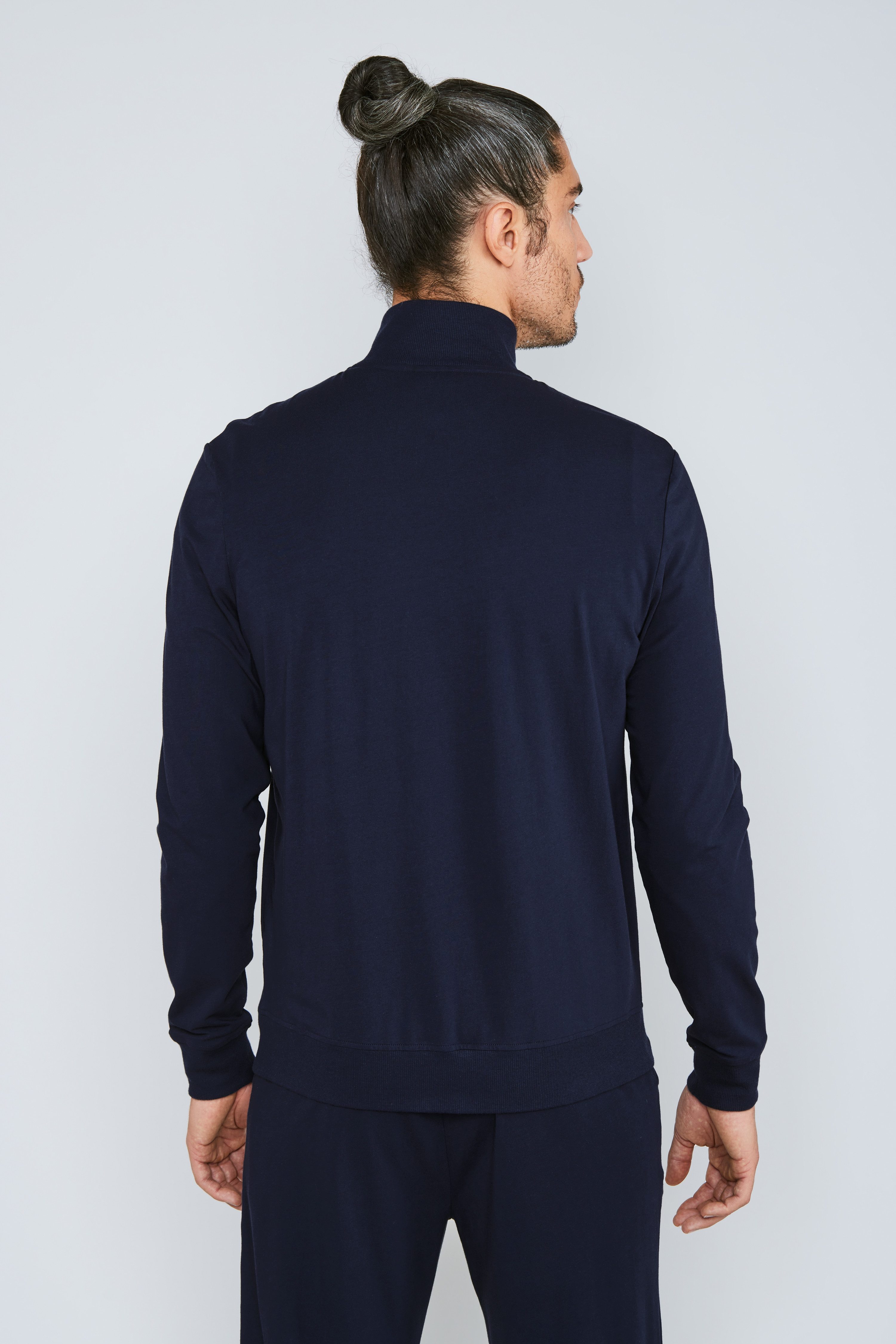 JOOP! Sweatvest Comfort Met staand kraagje