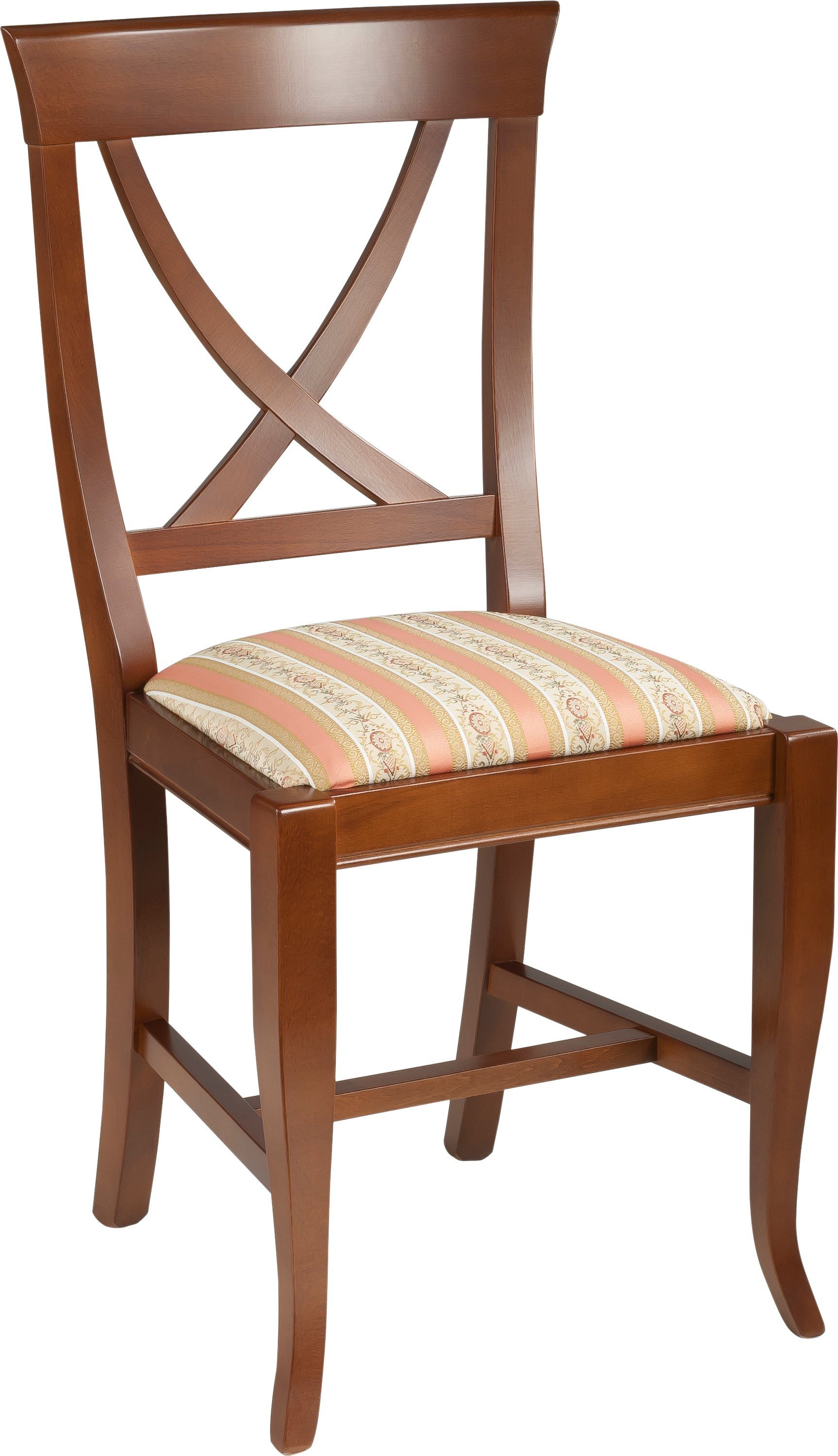 Home affaire Stoel met 4 poten Monica Breedte 44 cm (1 stuk)