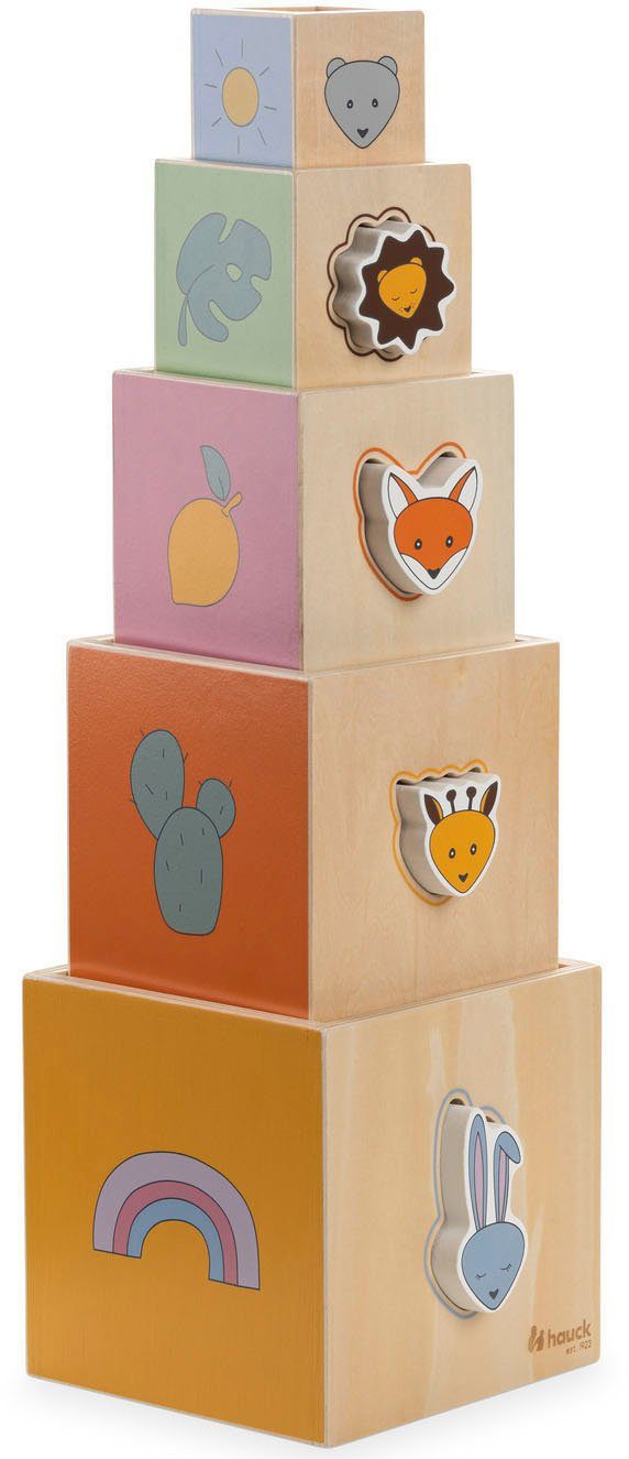 Hauck Stapelspeelgoed Stack N Rise FSC®- beschermt bos - wereldwijd