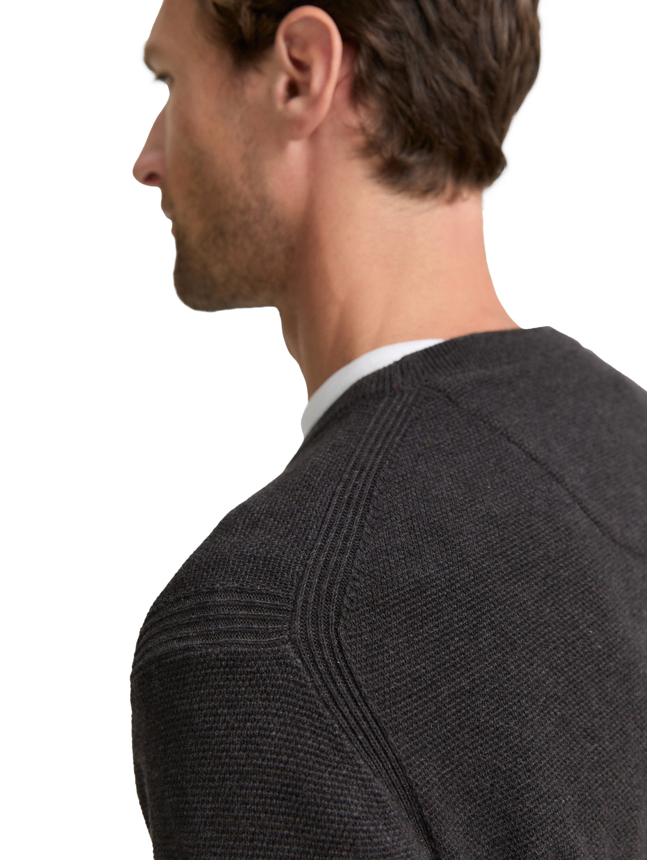 Tom Tailor Gebreide trui met boord