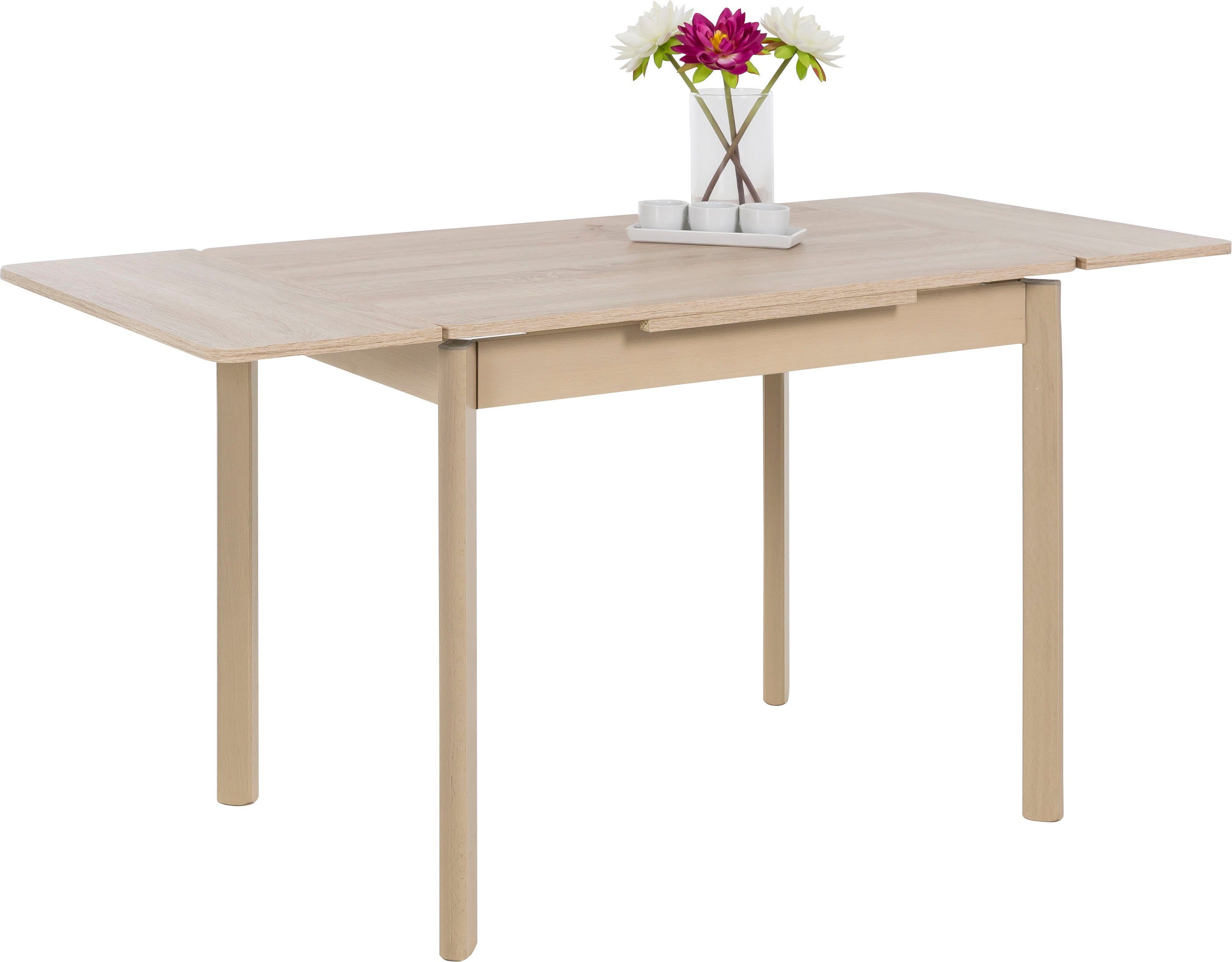 HELA Eettafel Bremen II T P uittrekbaar 90-142 cm