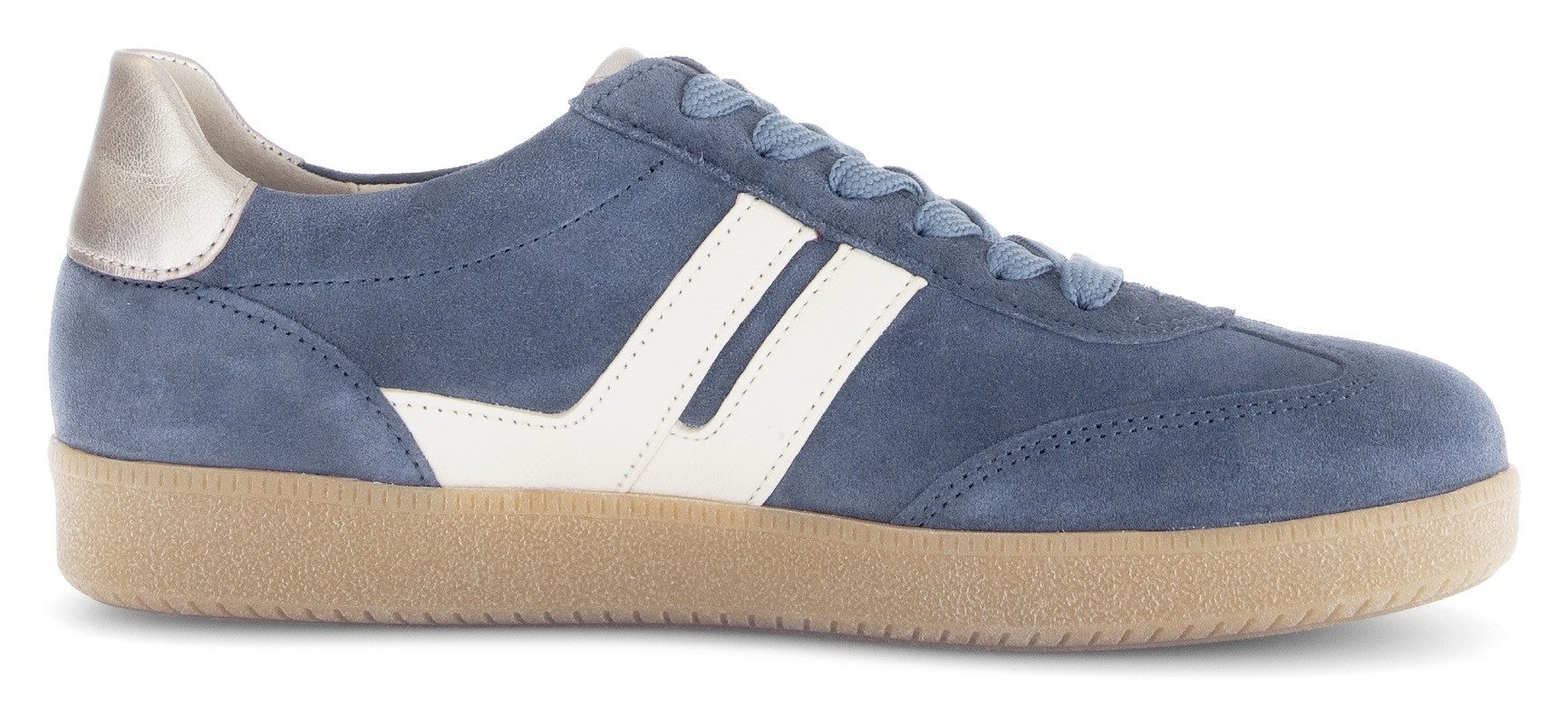 Gabor Plateausneakers , vrijetijdsschoen, halfschoen, veterschoen met gepolsterde schacht