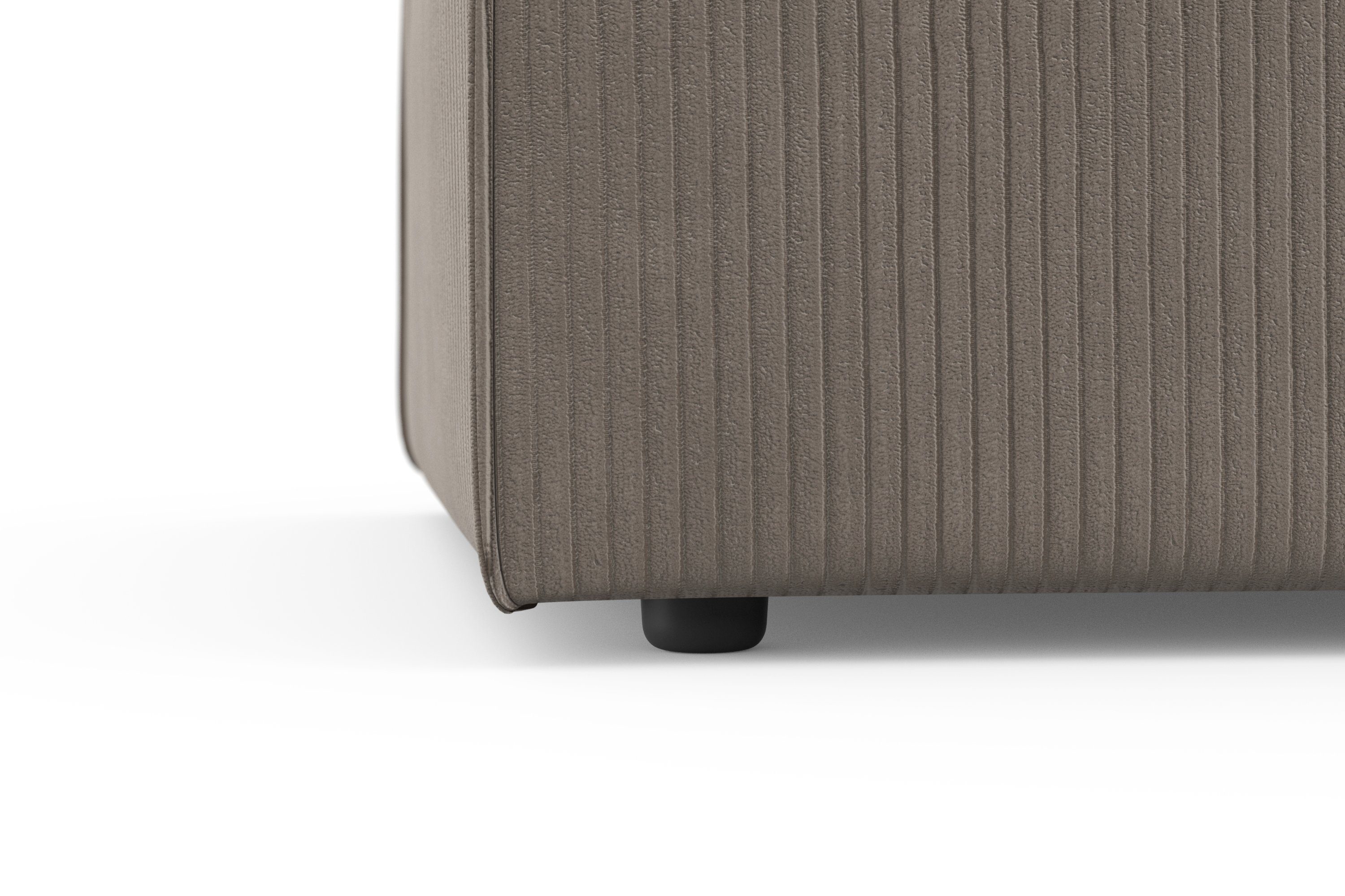 RAUM.ID Bank-hoekelement Merid, sofa-element, afmetingen B/D/H: 97/97/46 cm als module of apart te gebruiken, voor individuele samenstelling