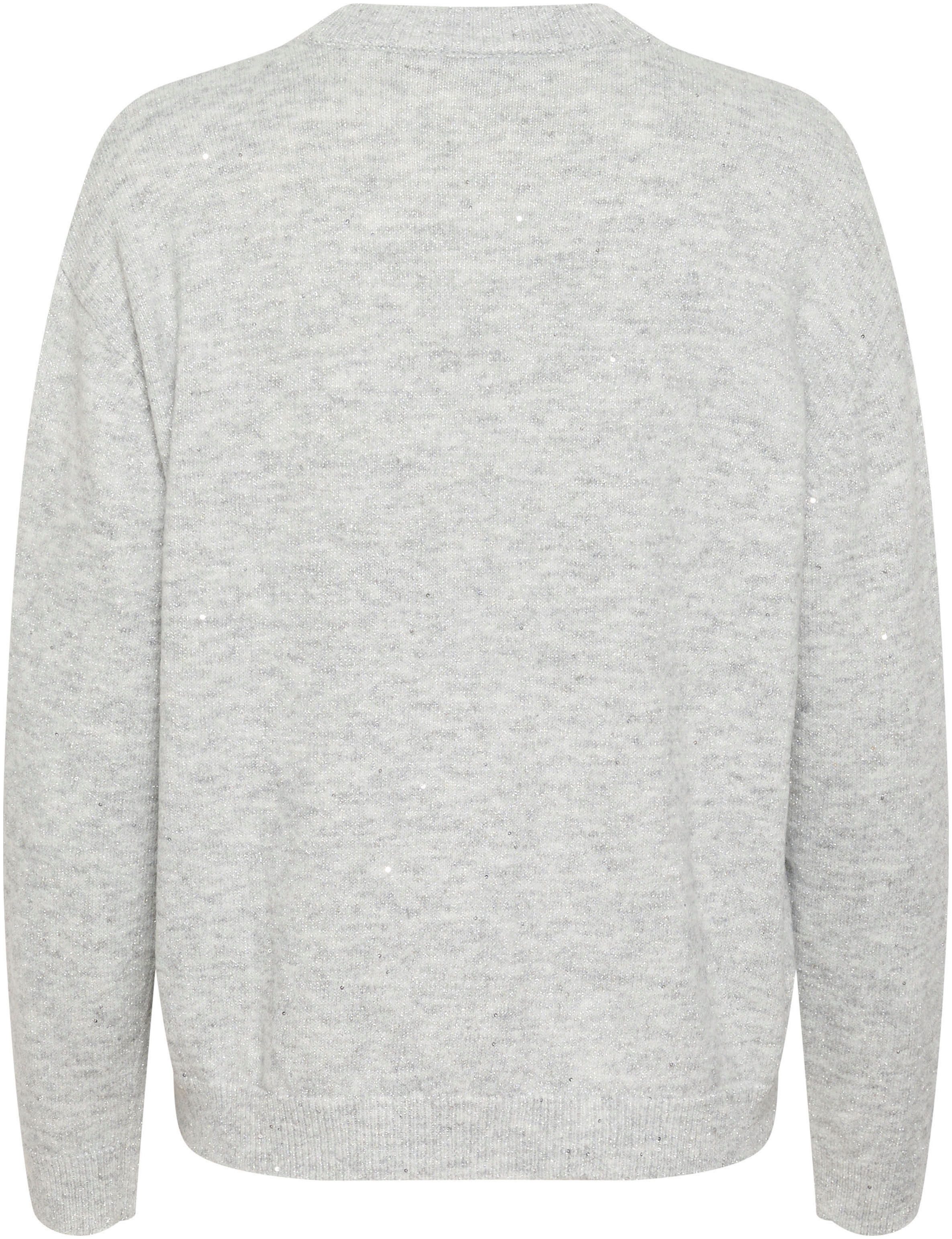 Saint Tropez Gebreide trui HayaSZ Pullover met glittereffect