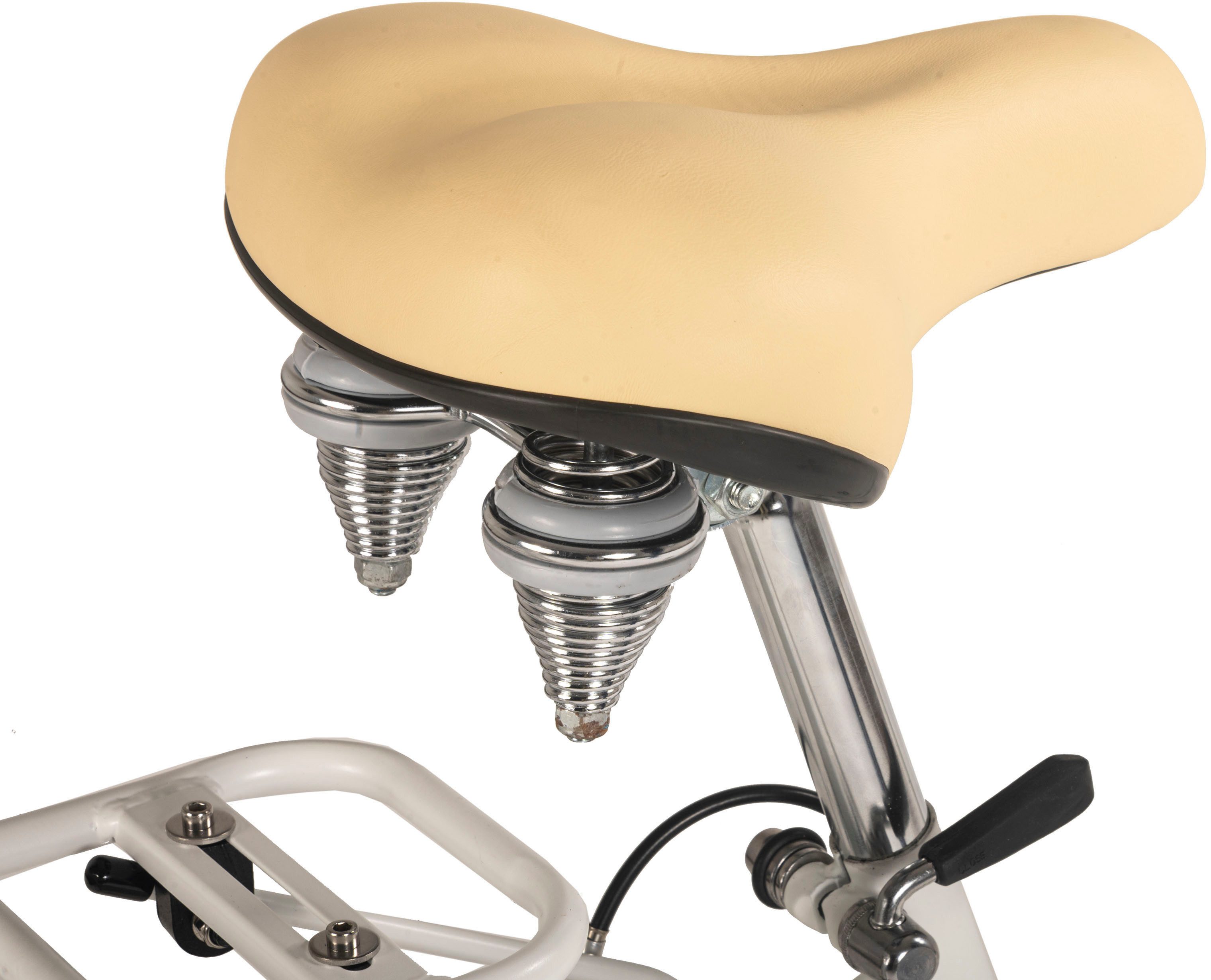 Dacapo Citybike Balloon damesfiets 28'' wit 6 versnellingen 48 cm