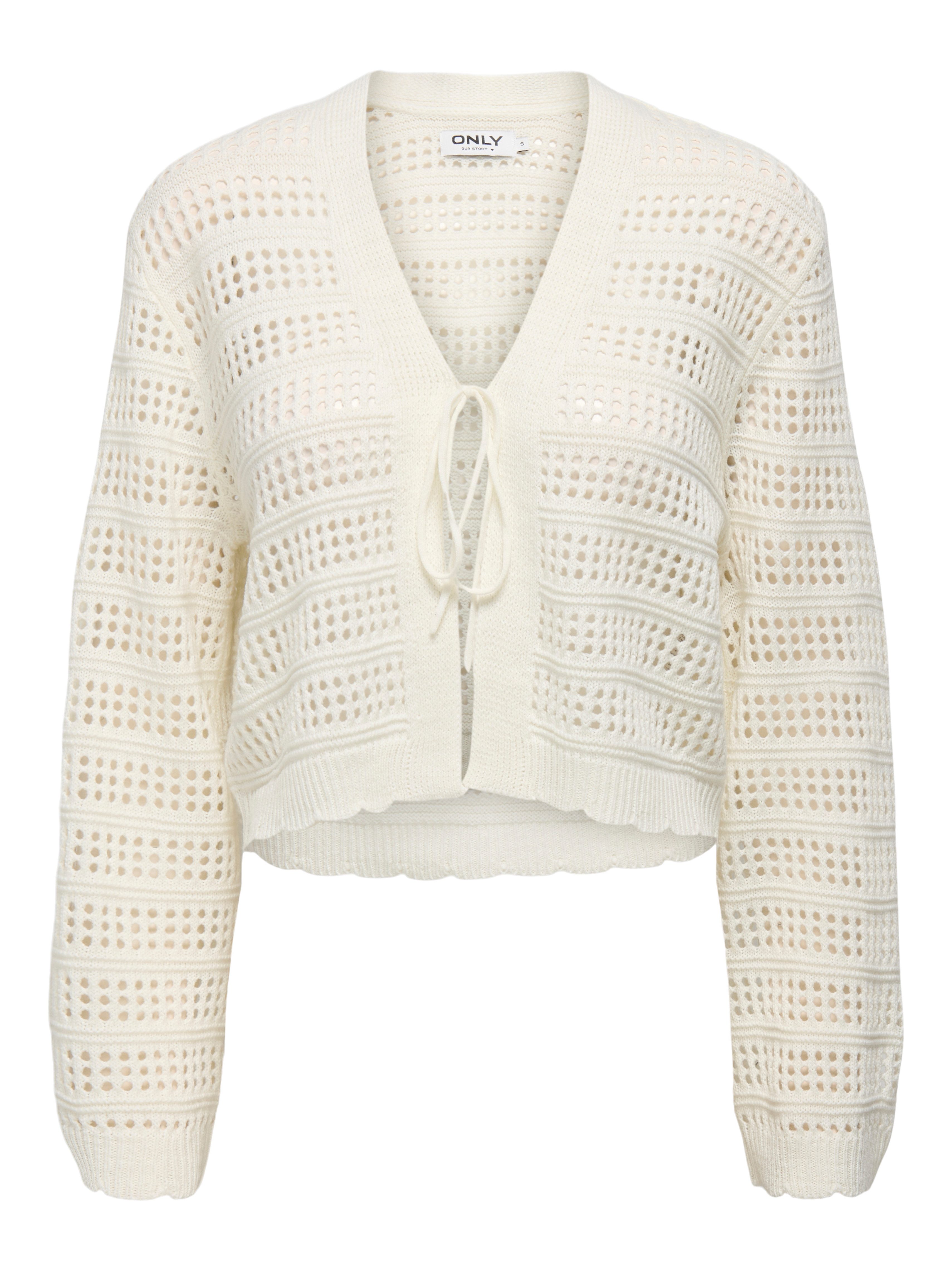 Only Vest ONLLYKKE TIE CARDIGAN L/S KNT NOOS