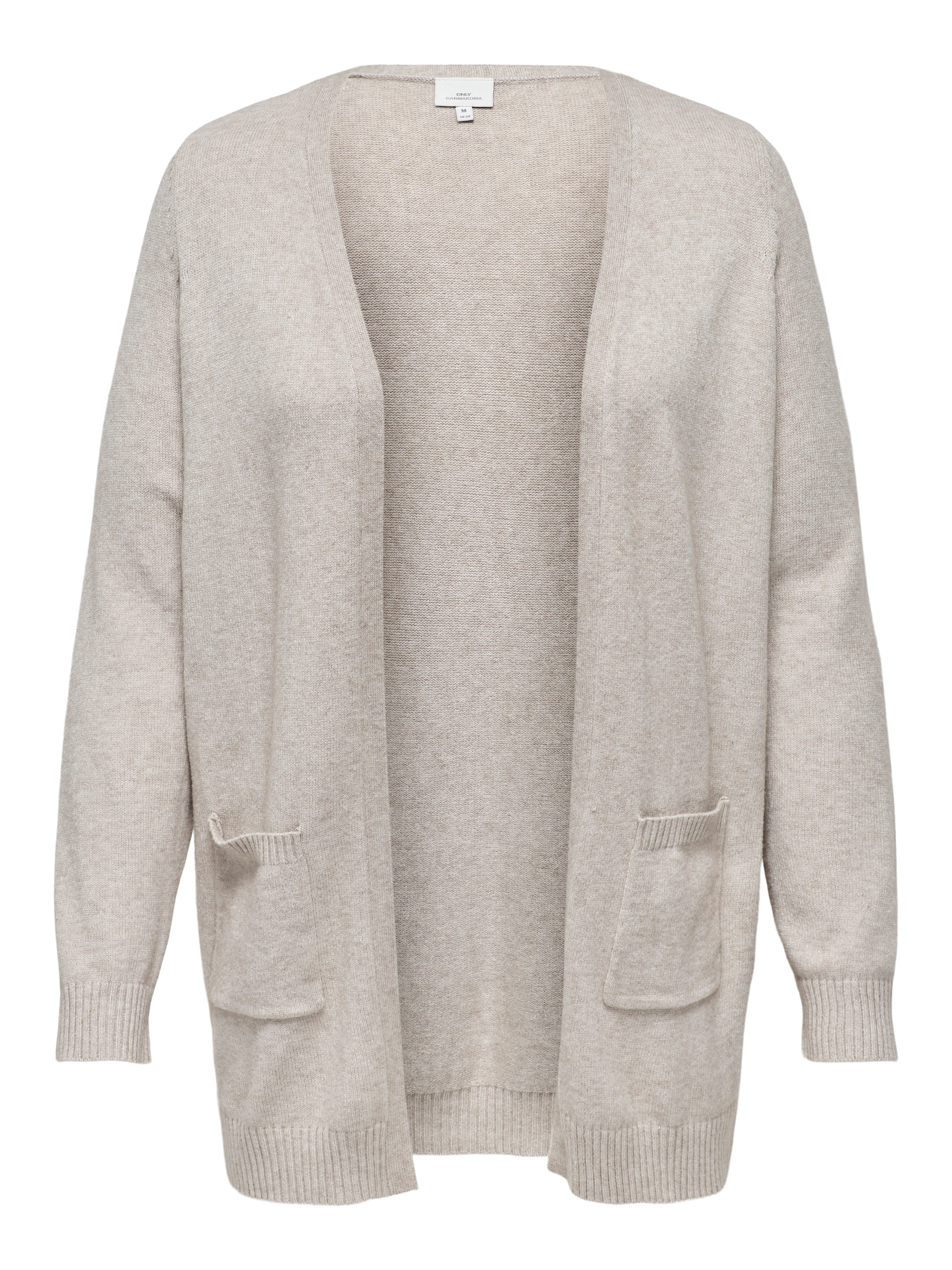 ONLY CARMAKOMA Vest CARESLY L/S OPEN CARDIGAN NOOS KNT