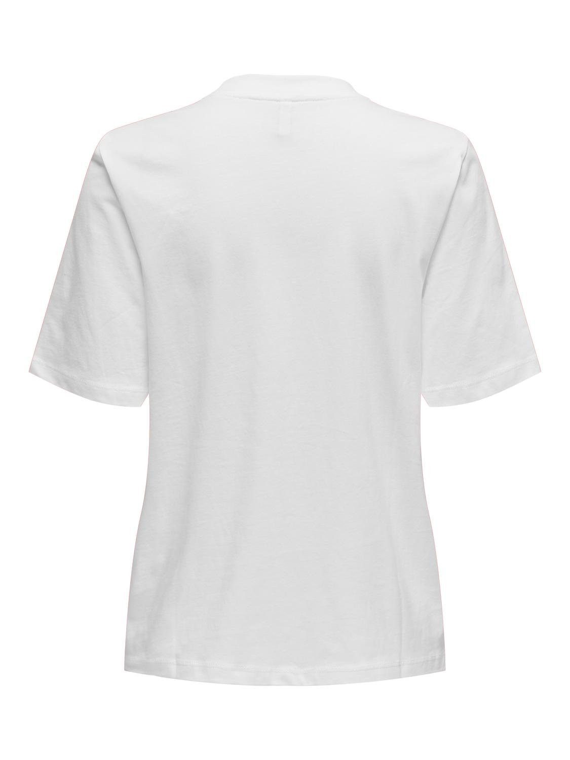 Only Shirt met korte mouwen ONLJULIA LIFE S/S TOP BOX JRS