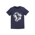 kidsworld t-shirt play soccer blauw
